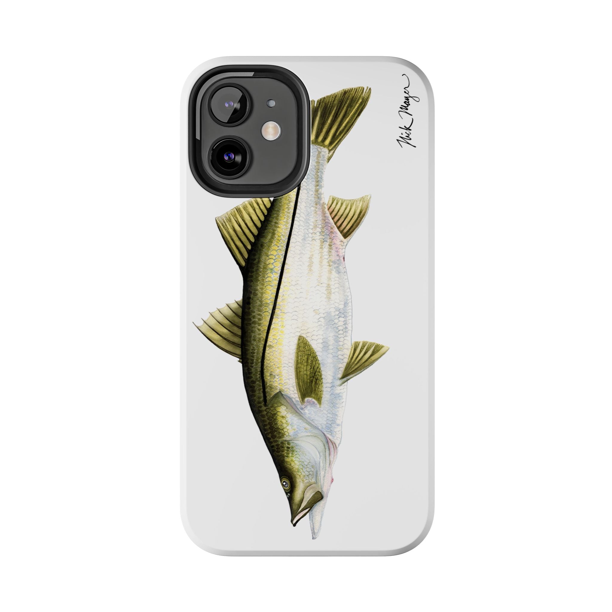 Snook White Phone Case (iPhone)