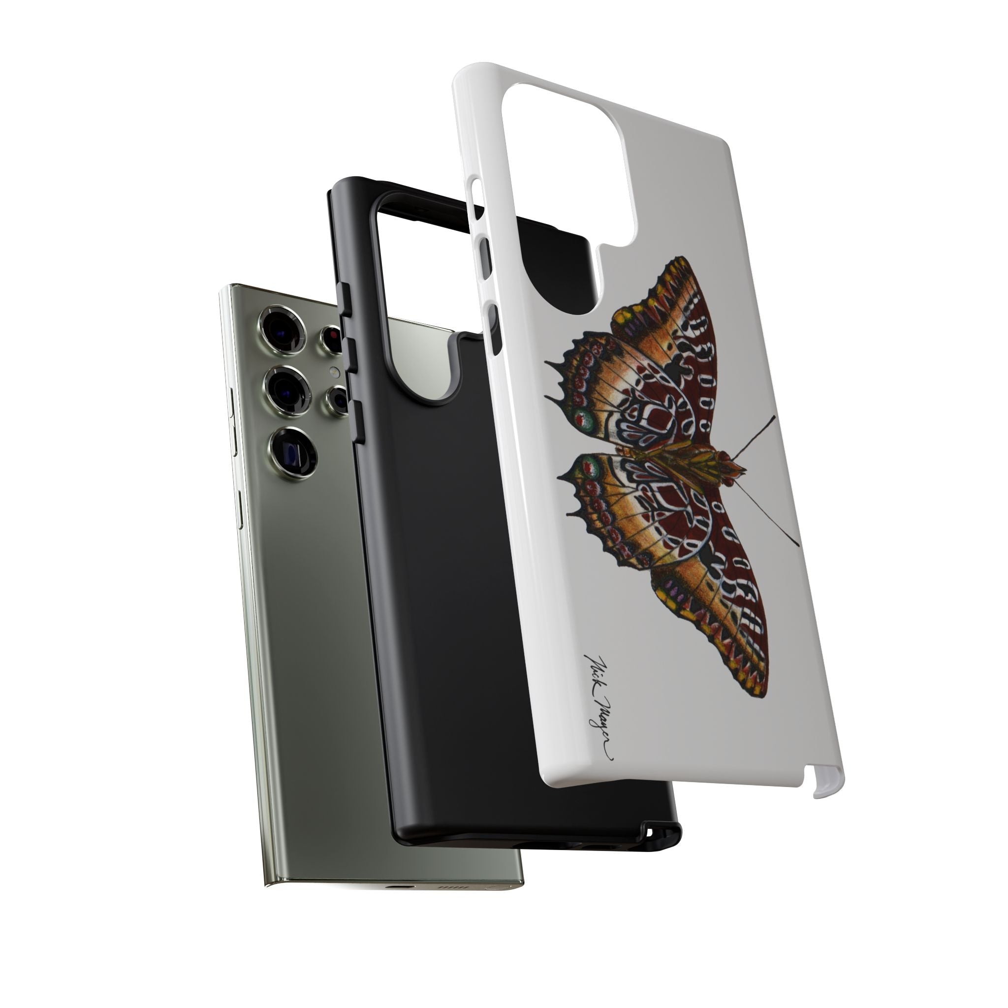 Black Bordered Charaxes Phone Case (Samsung)