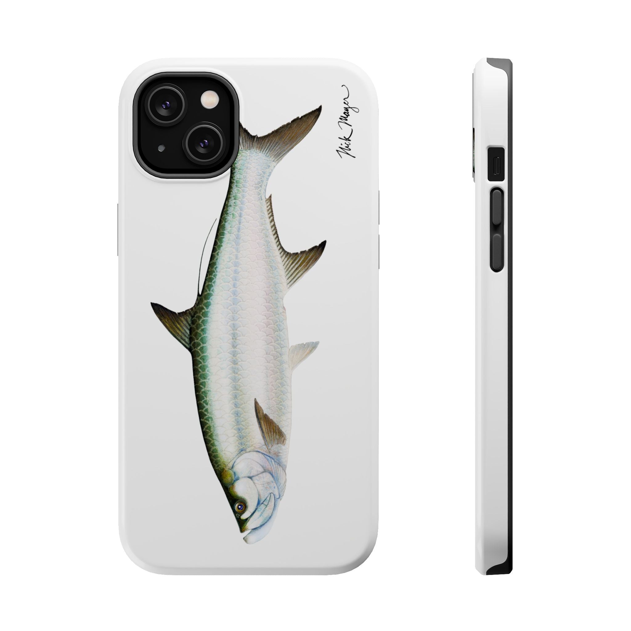 Tarpon MagSafe White iPhone Case