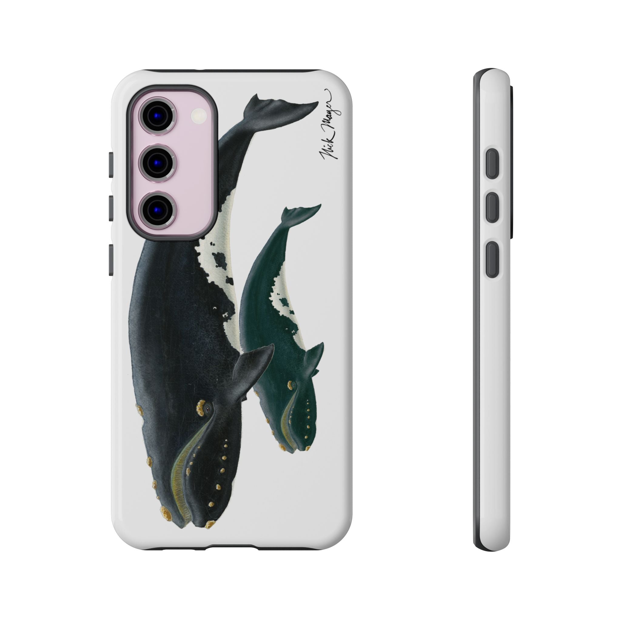 Mother & Calf Right Whale Phone Case (Samsung)