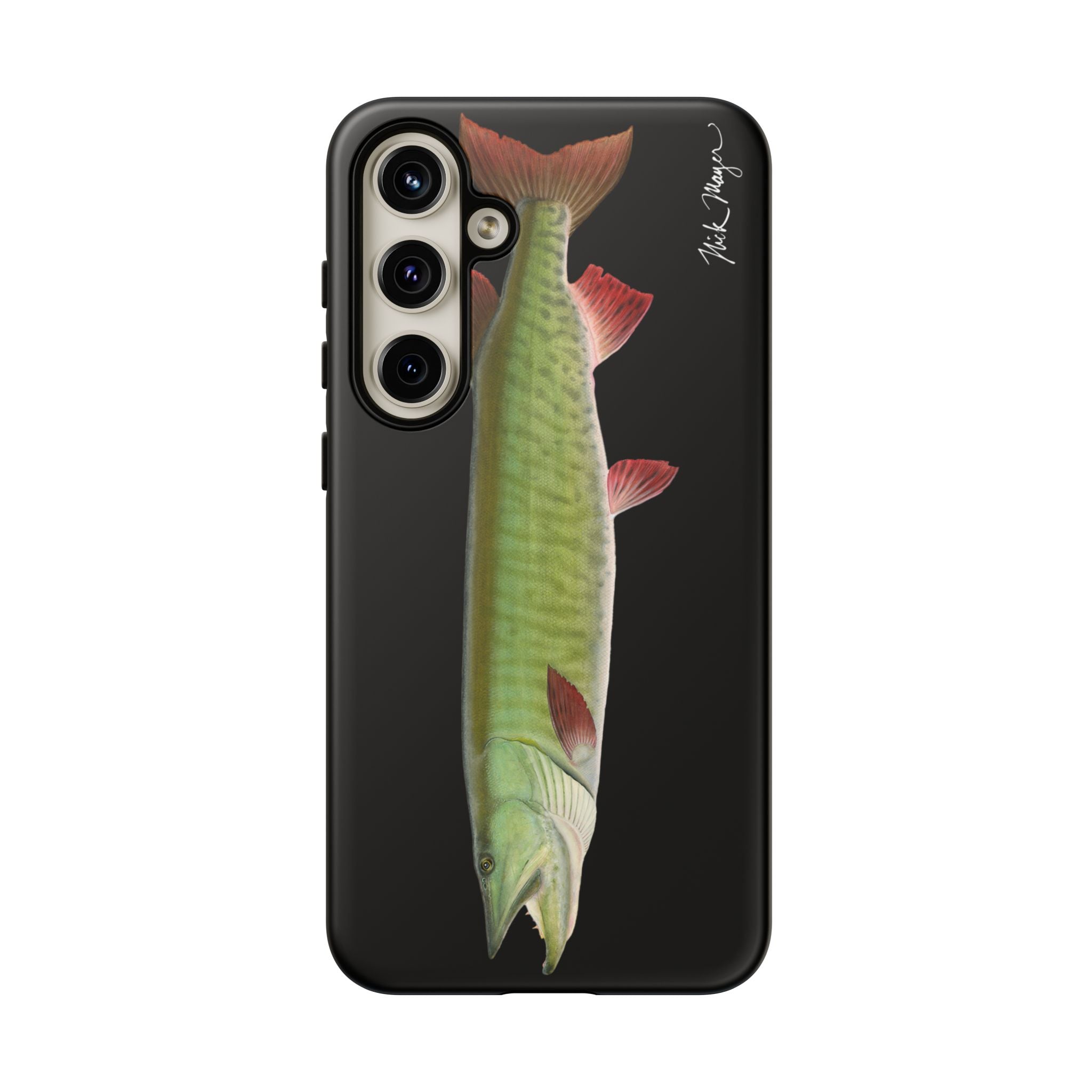 Trophy Muskie Black Phone Case (Samsung)