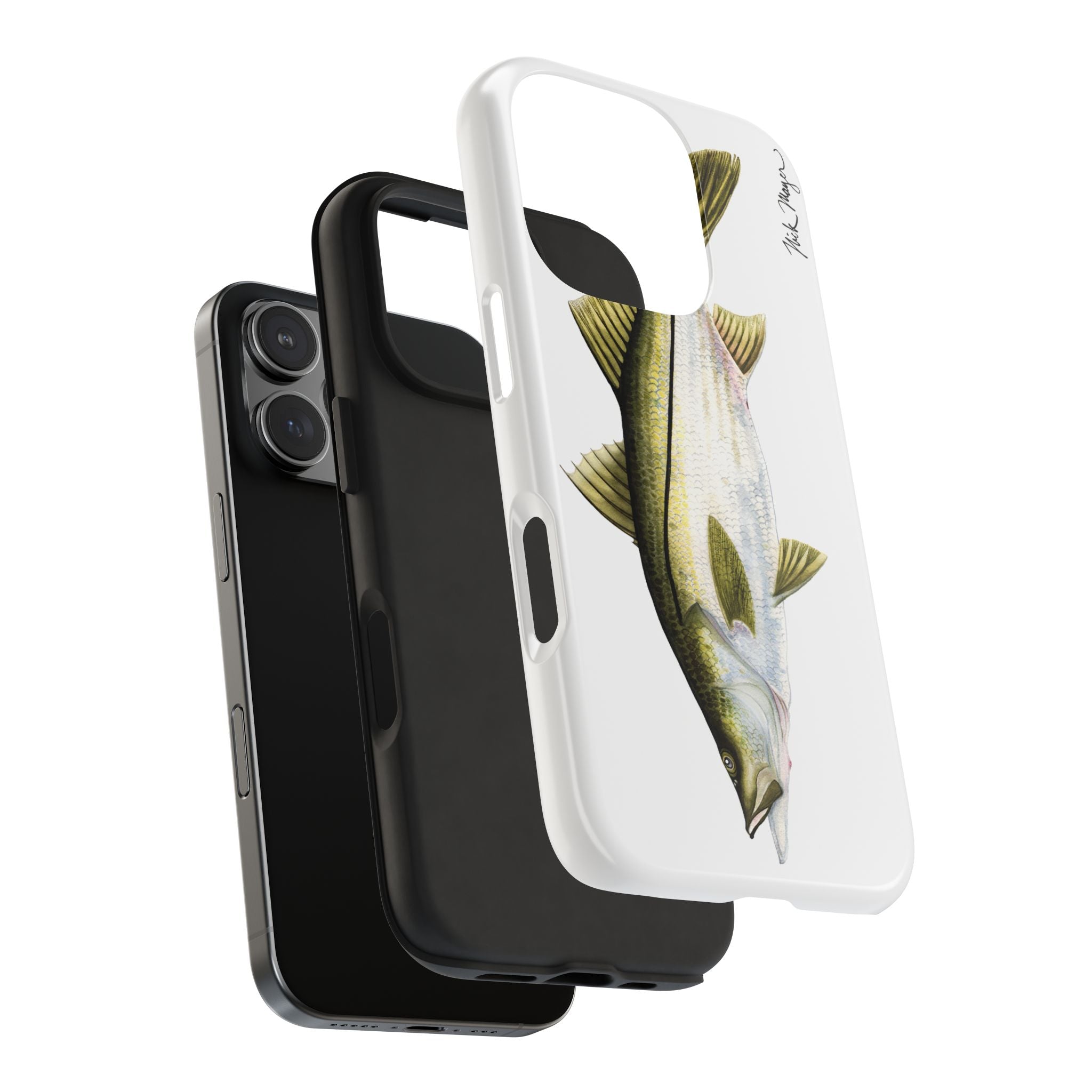 Snook White Phone Case (iPhone)