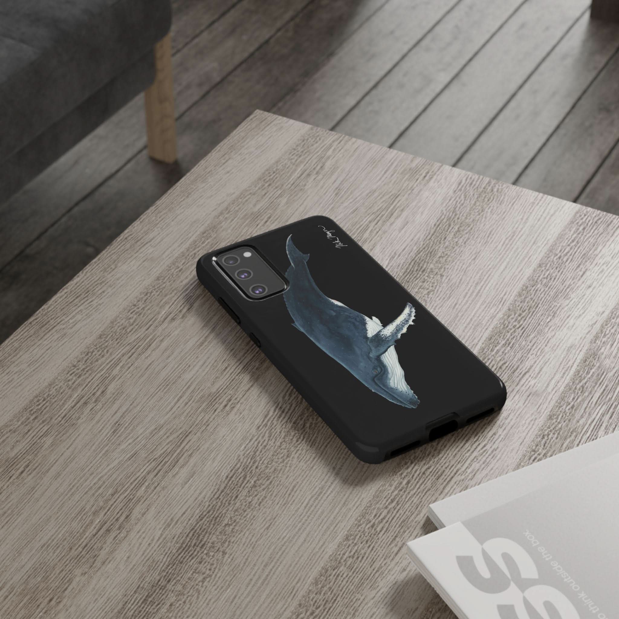 Humpback Black Phone Case (iPhone 16 & Samsung)