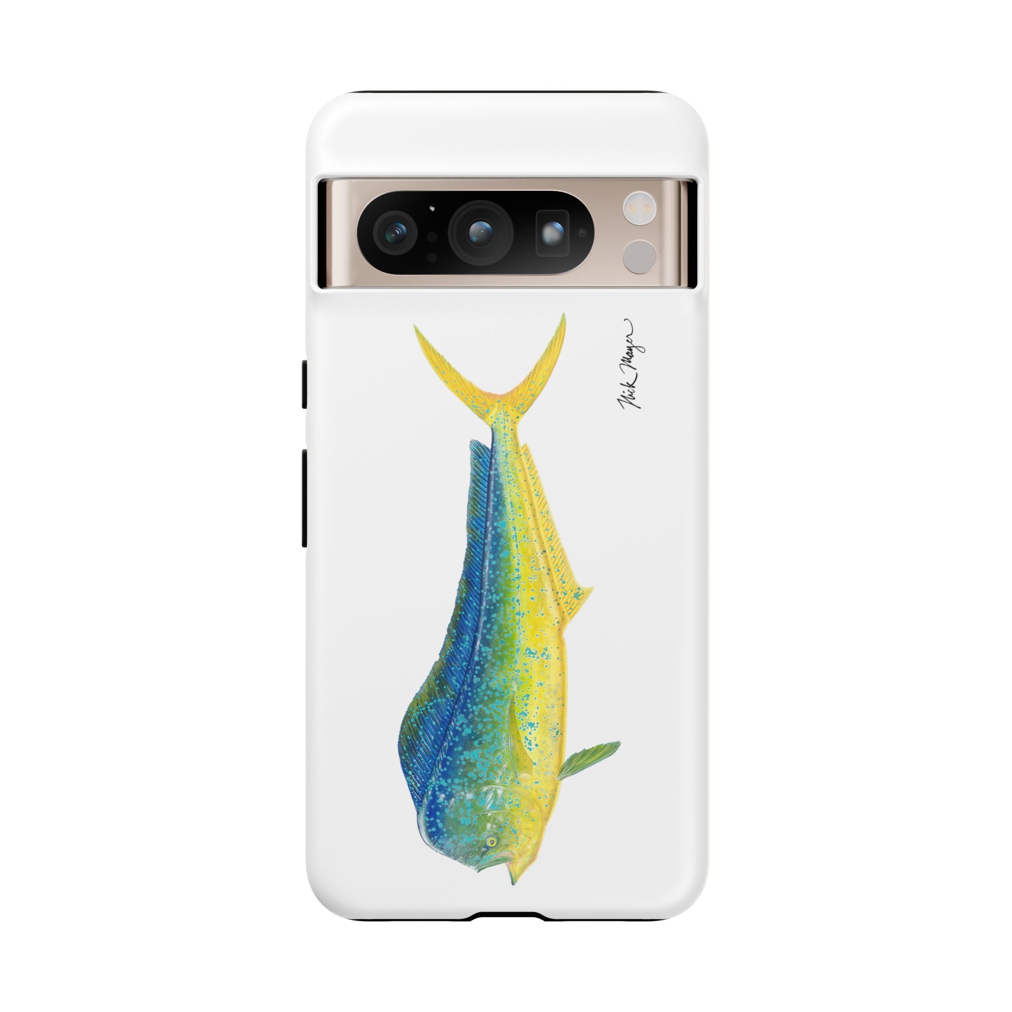 Bull Mahi White Phone Case (Samsung)