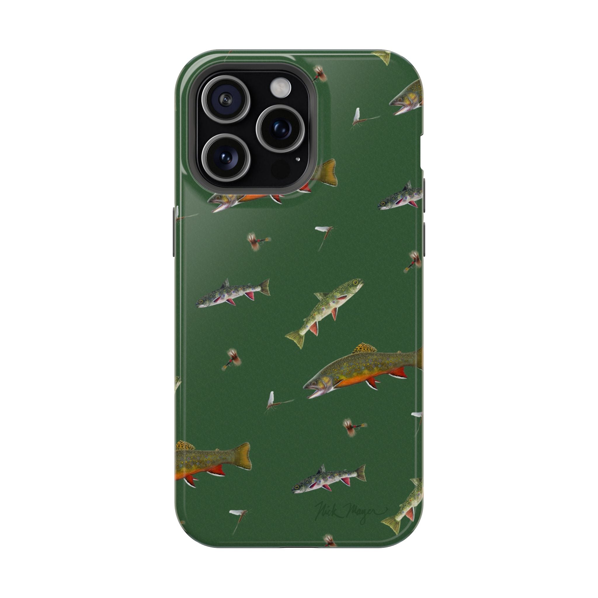 Trout and Flies MagSafe iPhone Case