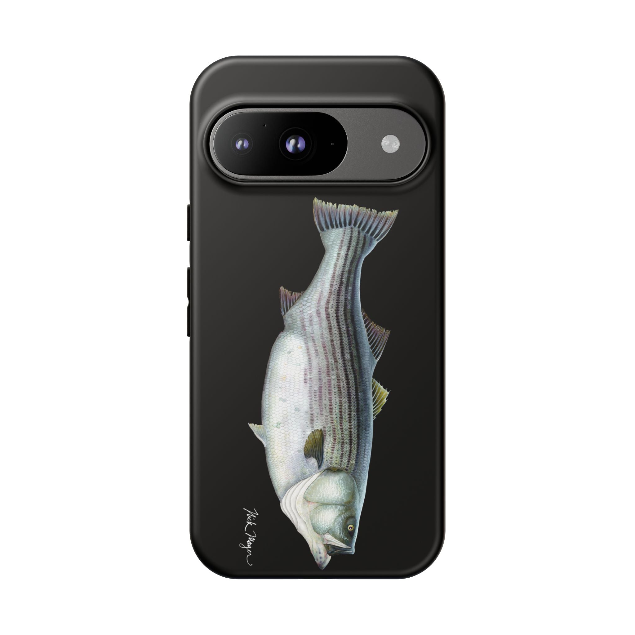 Cow Striper Phone Case (Samsung) - black