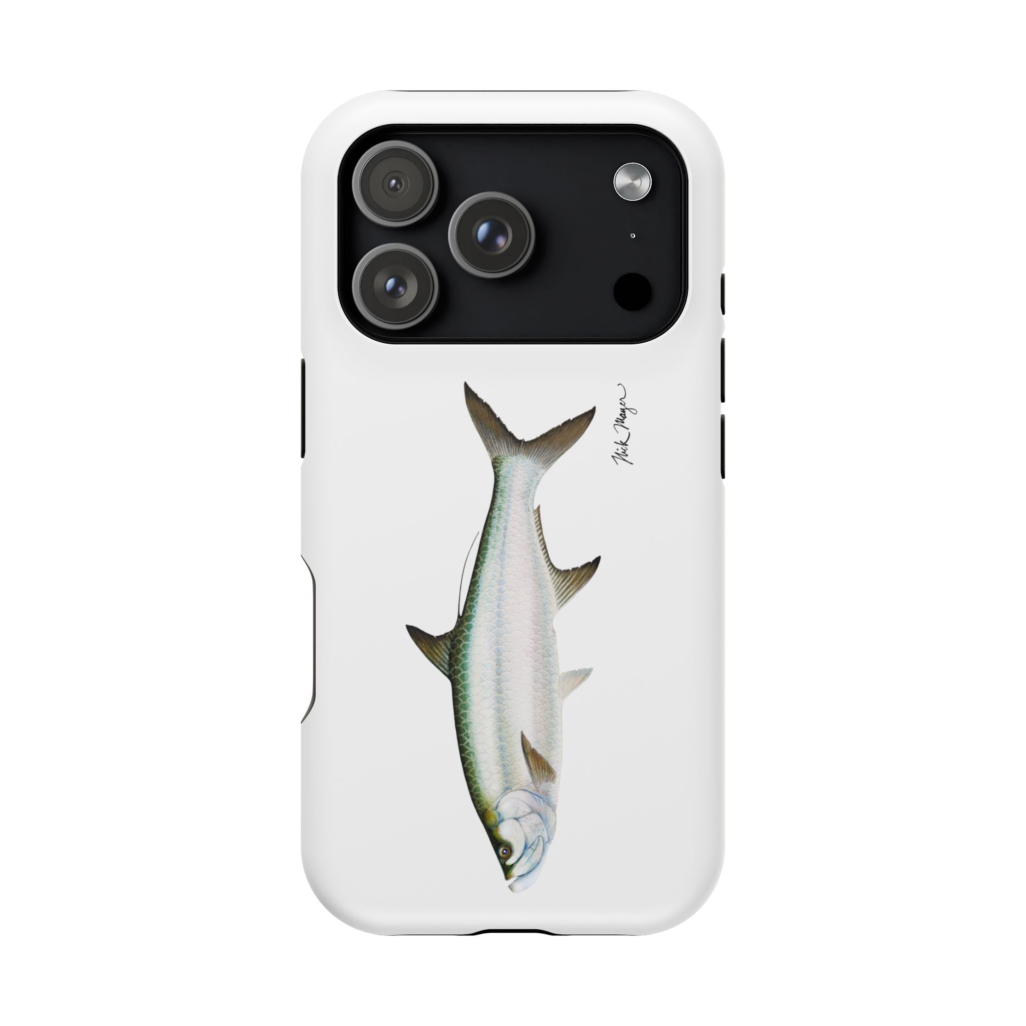 Tarpon MagSafe White iPhone Case