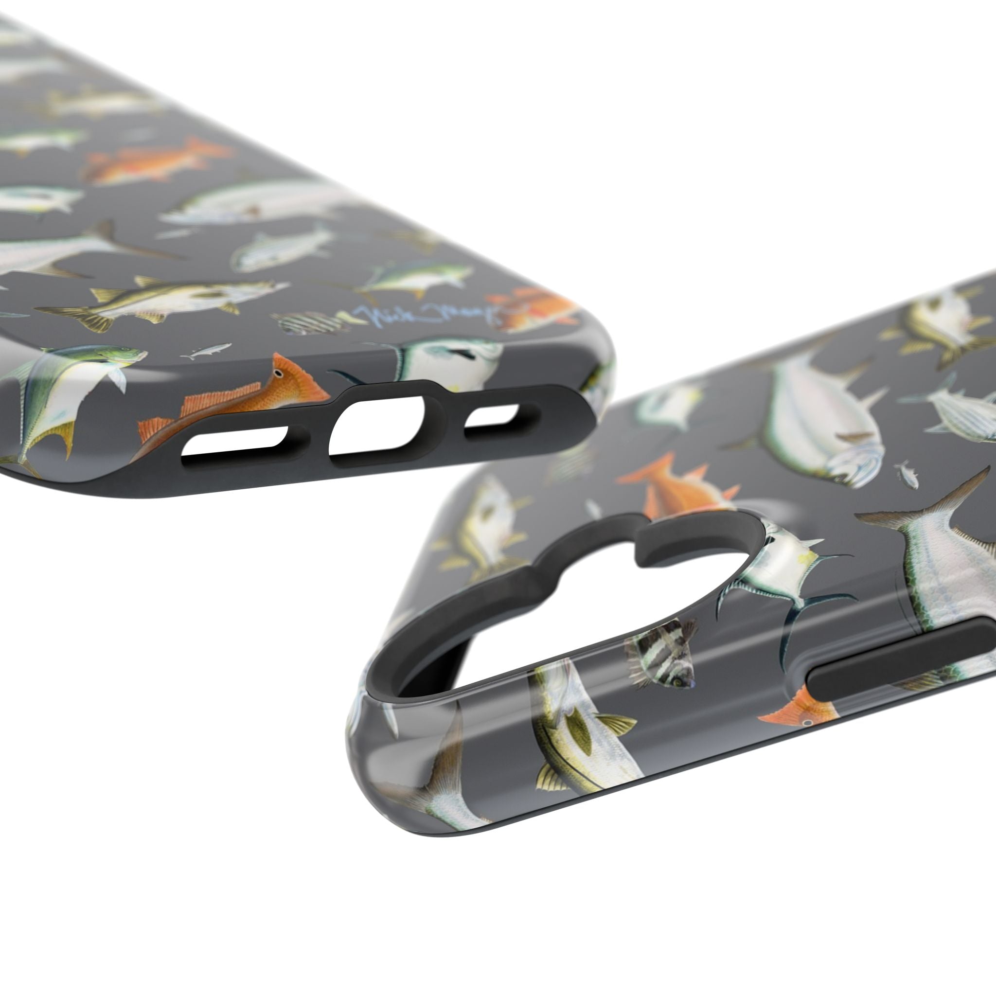 NEW Southern Fish Grey MagSafe iPhone Case