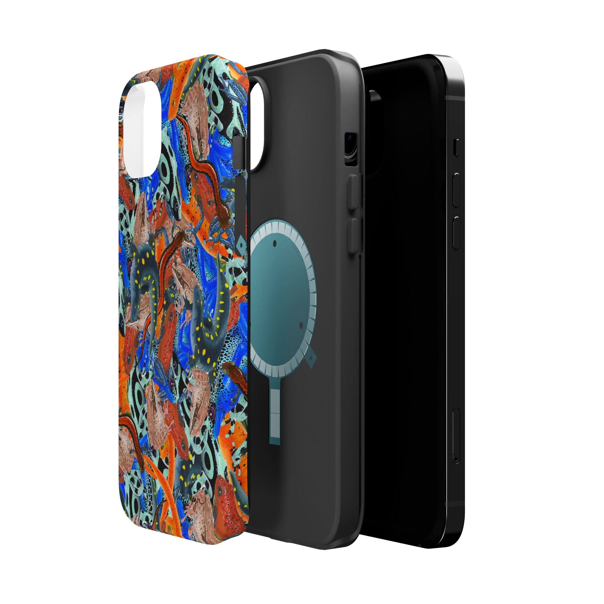 NEW Frogs and Salamanders MagSafe iPhone Case