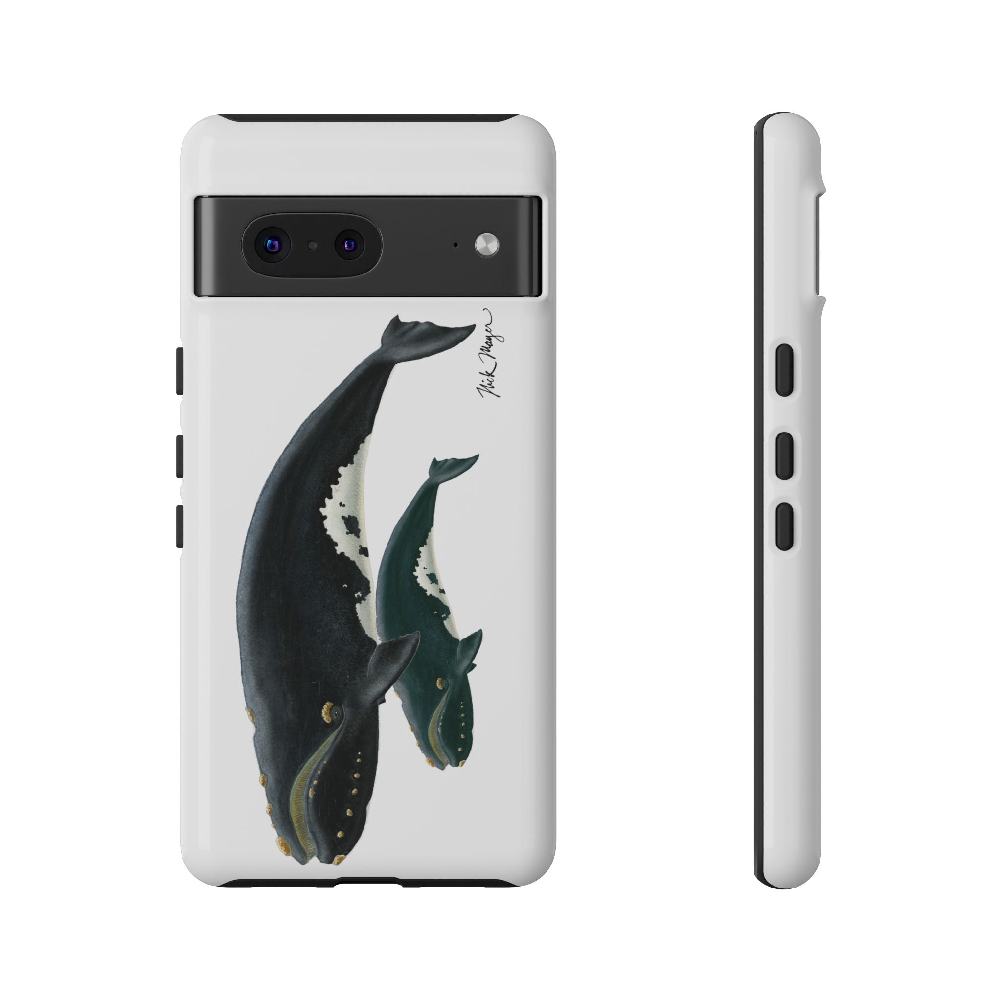 Mother & Calf Right Whale Phone Case (Samsung)