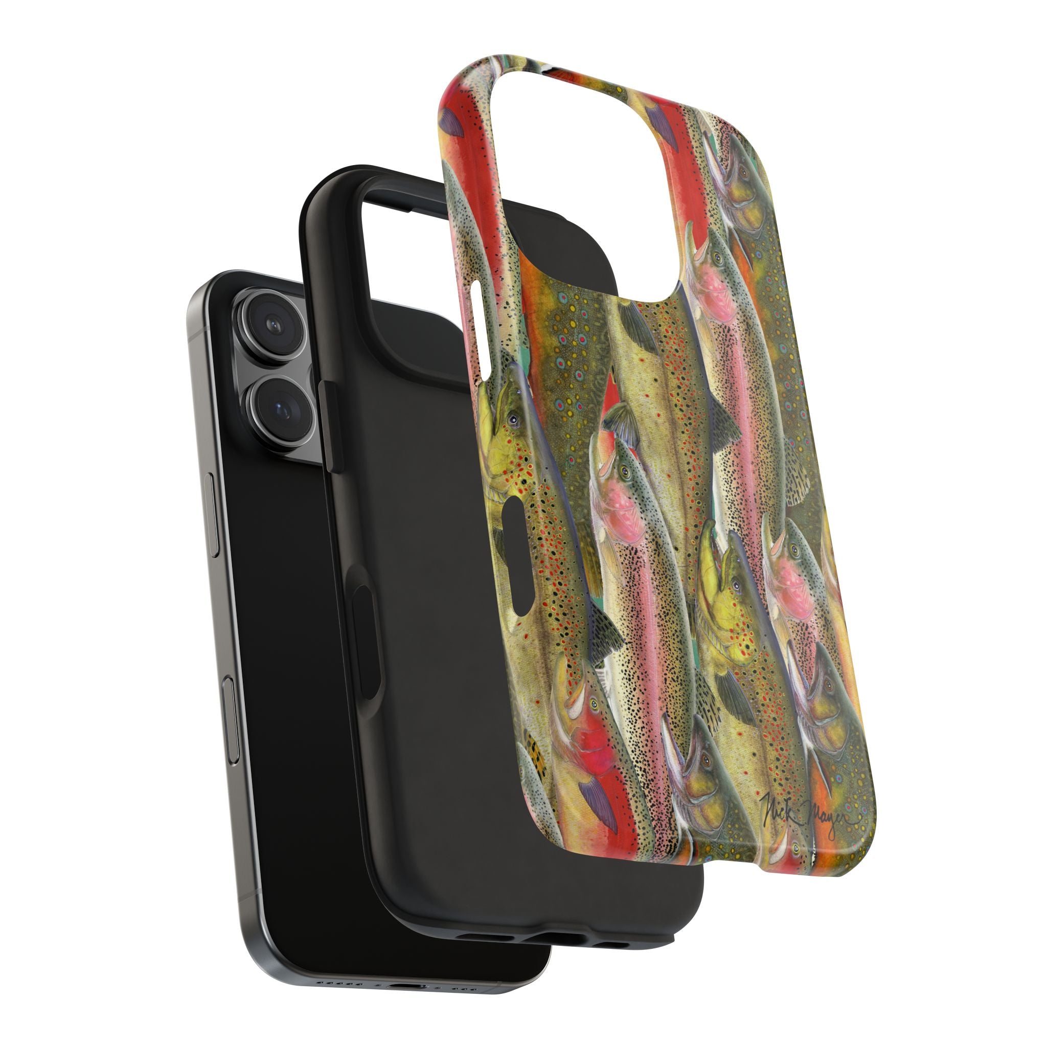 Trout Angler Phone Case (iPhone)