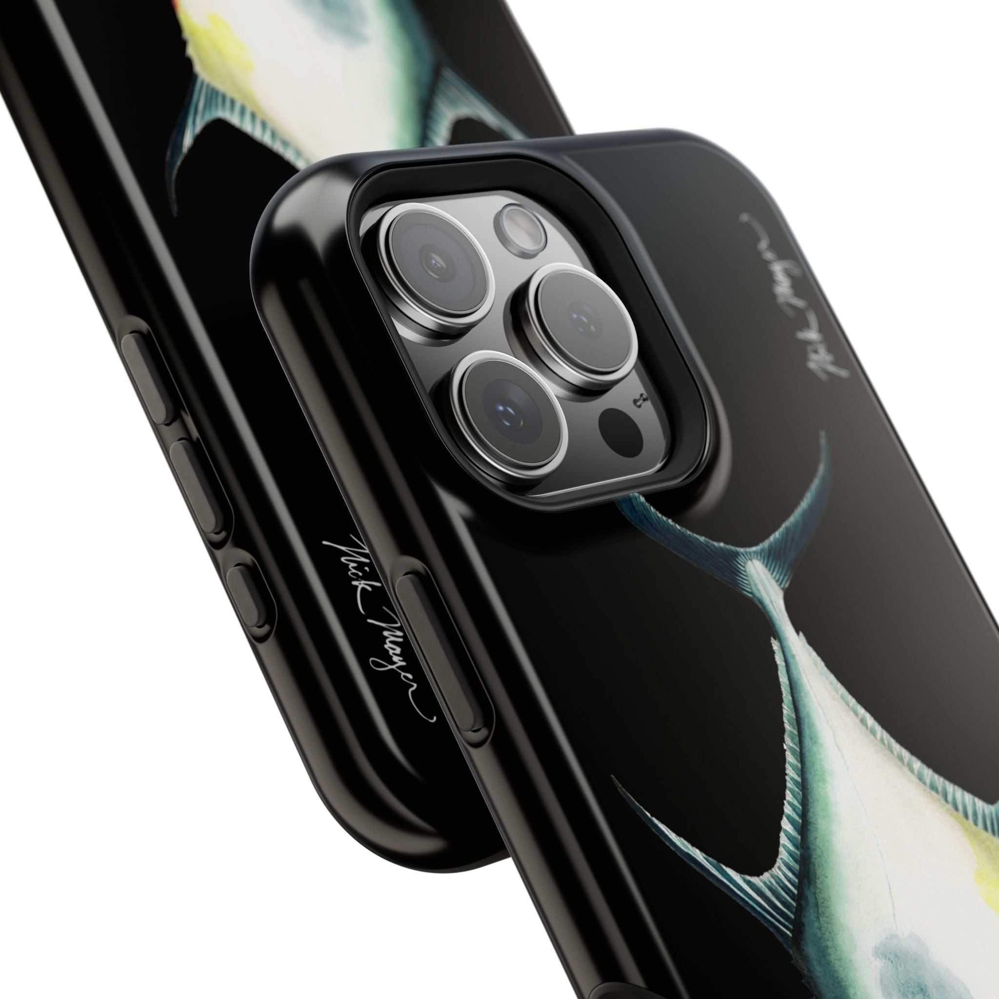 Atlantic Permit MagSafe Black iPhone Case