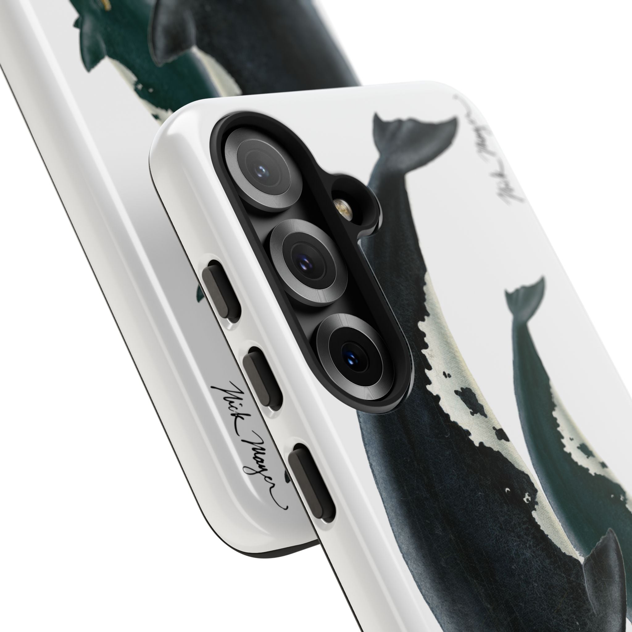 Mother & Calf Right Whale Phone Case (Samsung)