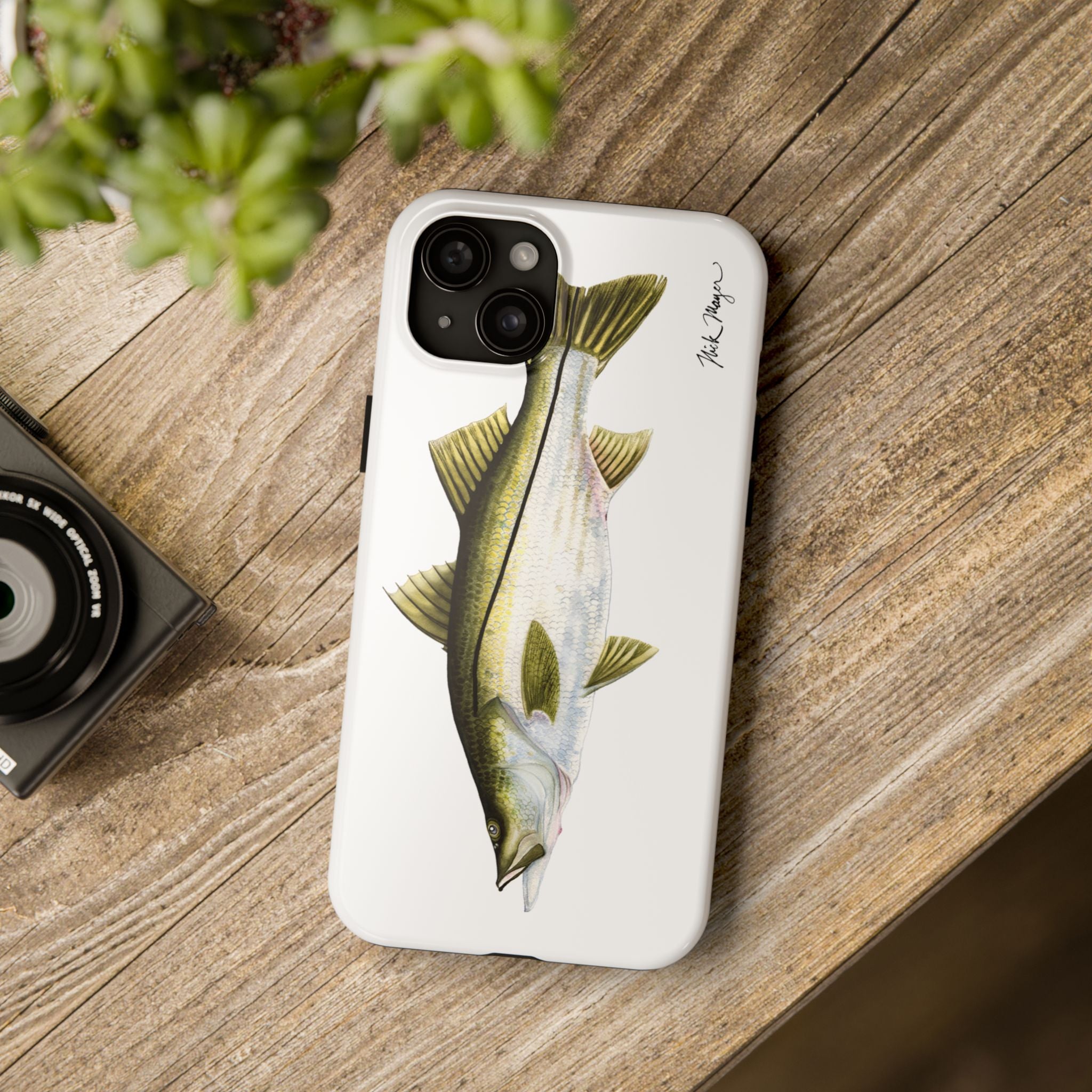 Snook White Phone Case (iPhone)