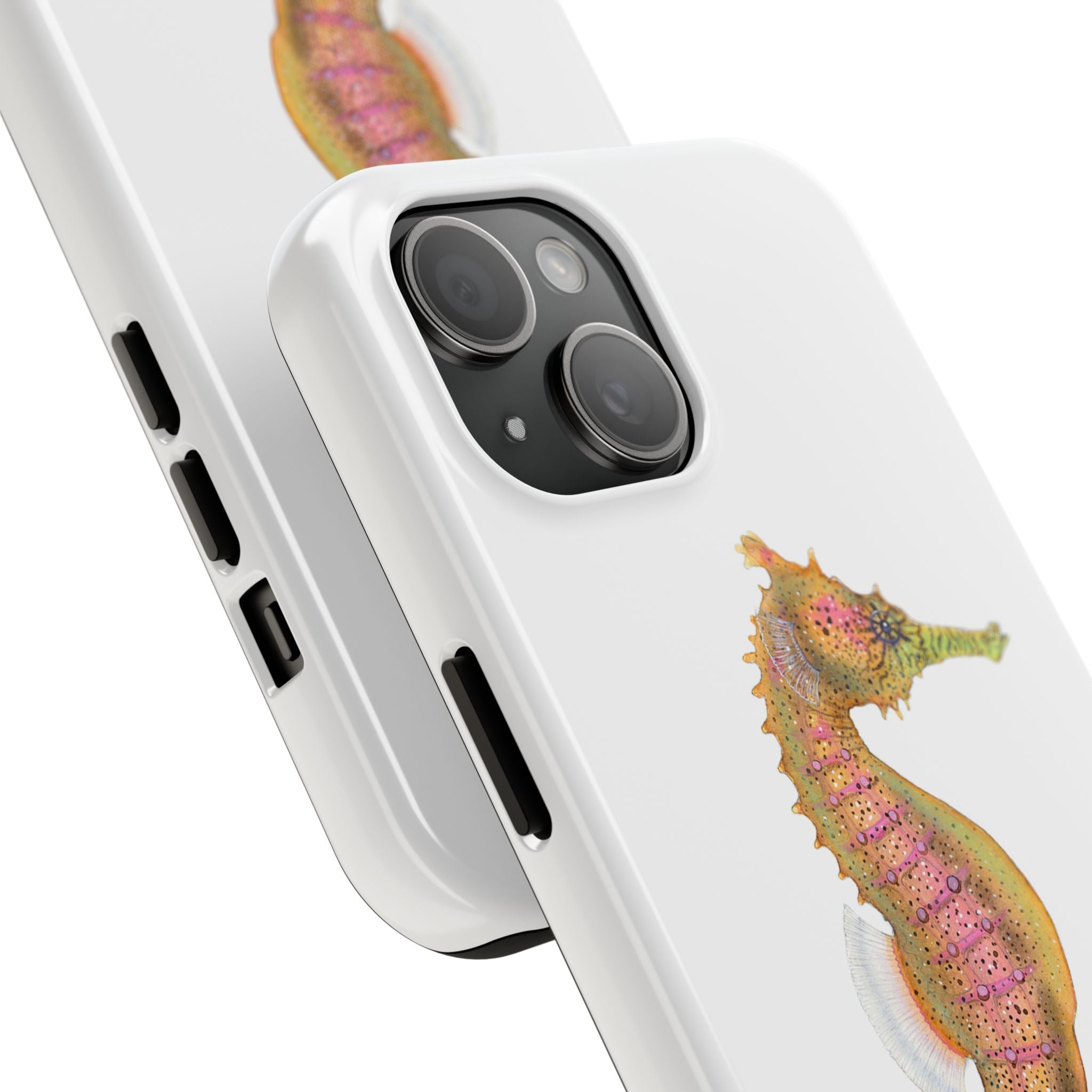 Pink Seahorse Phone Case (iPhone)