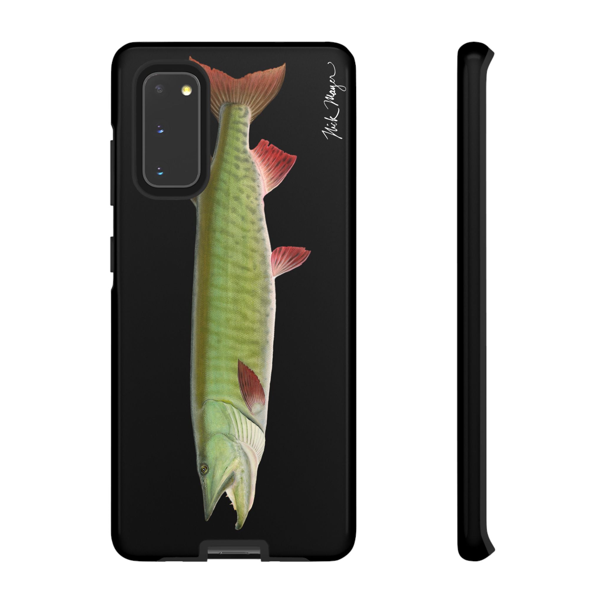 Trophy Muskie Black Phone Case (Samsung)