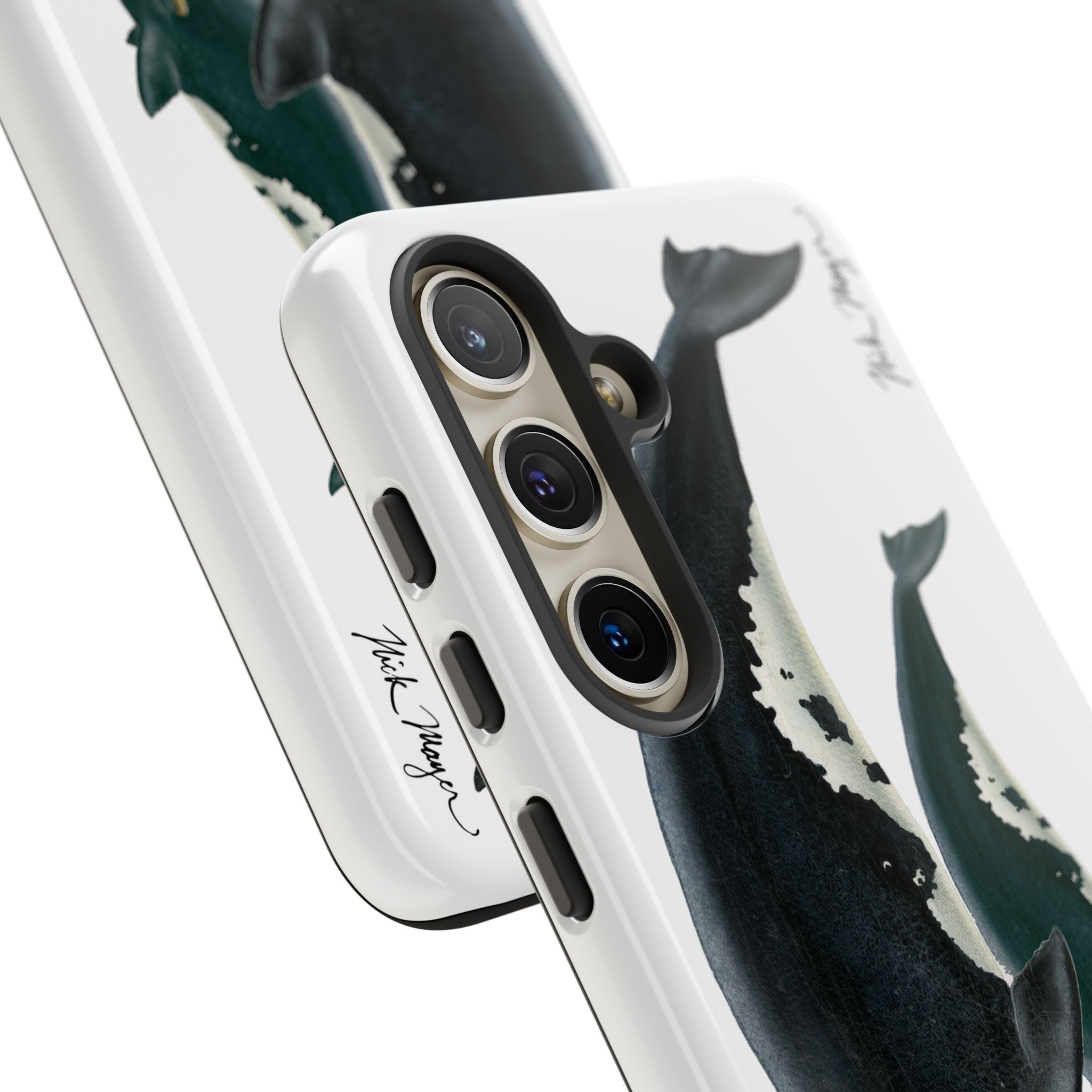 Mother & Calf Right Whale Phone Case (Samsung)