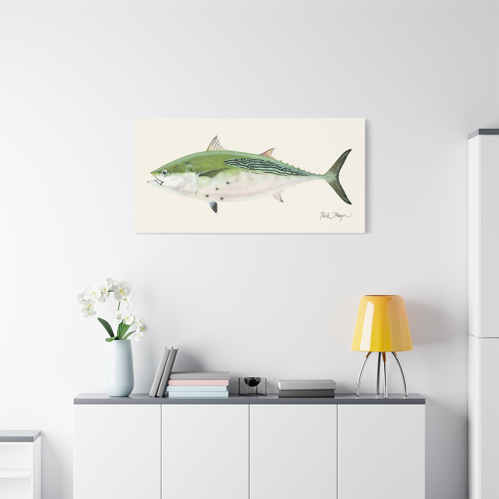 False Albacore IV Canvas Print