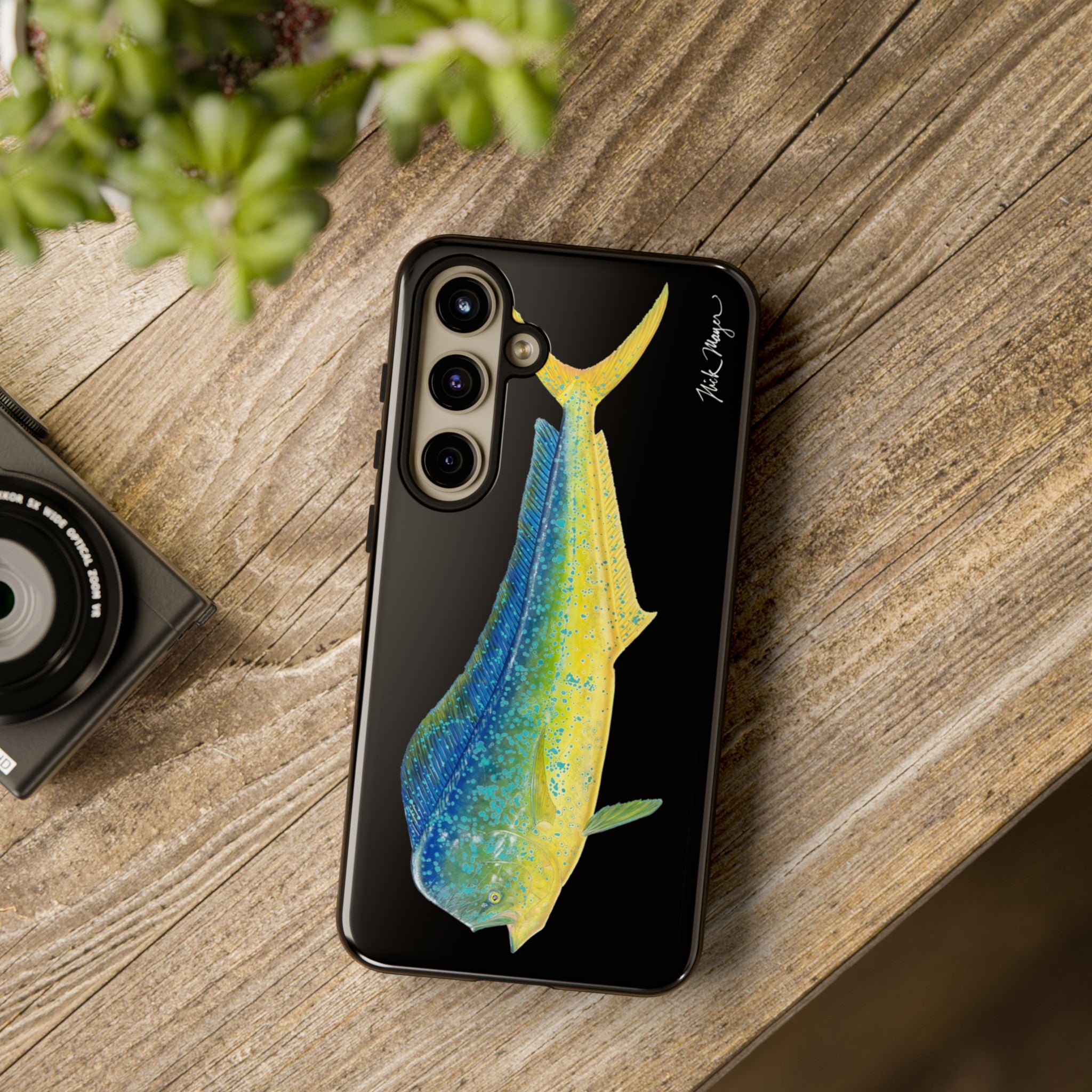 Bull Mahi Black Phone Case (Samsung)