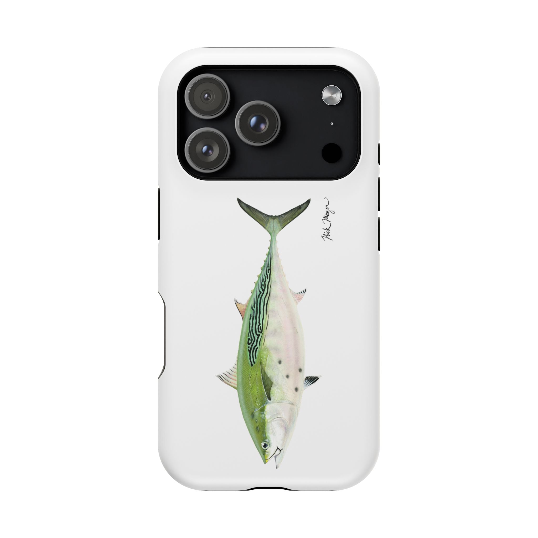 Albie MagSafe White iPhone Case