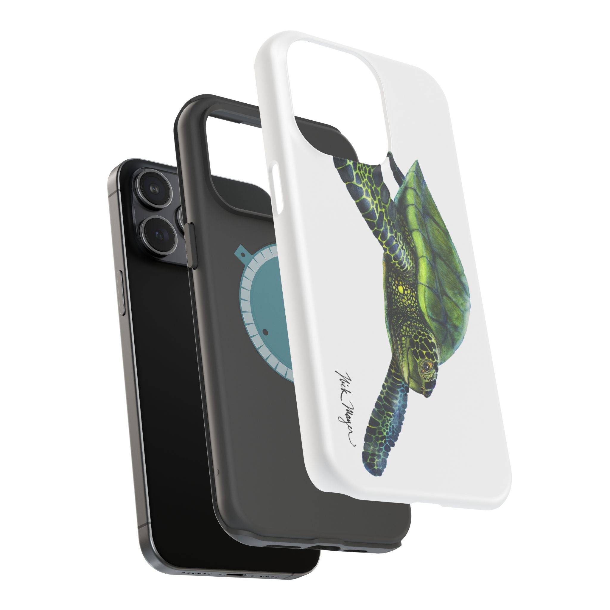 Green Sea Turtle MagSafe iPhone Case
