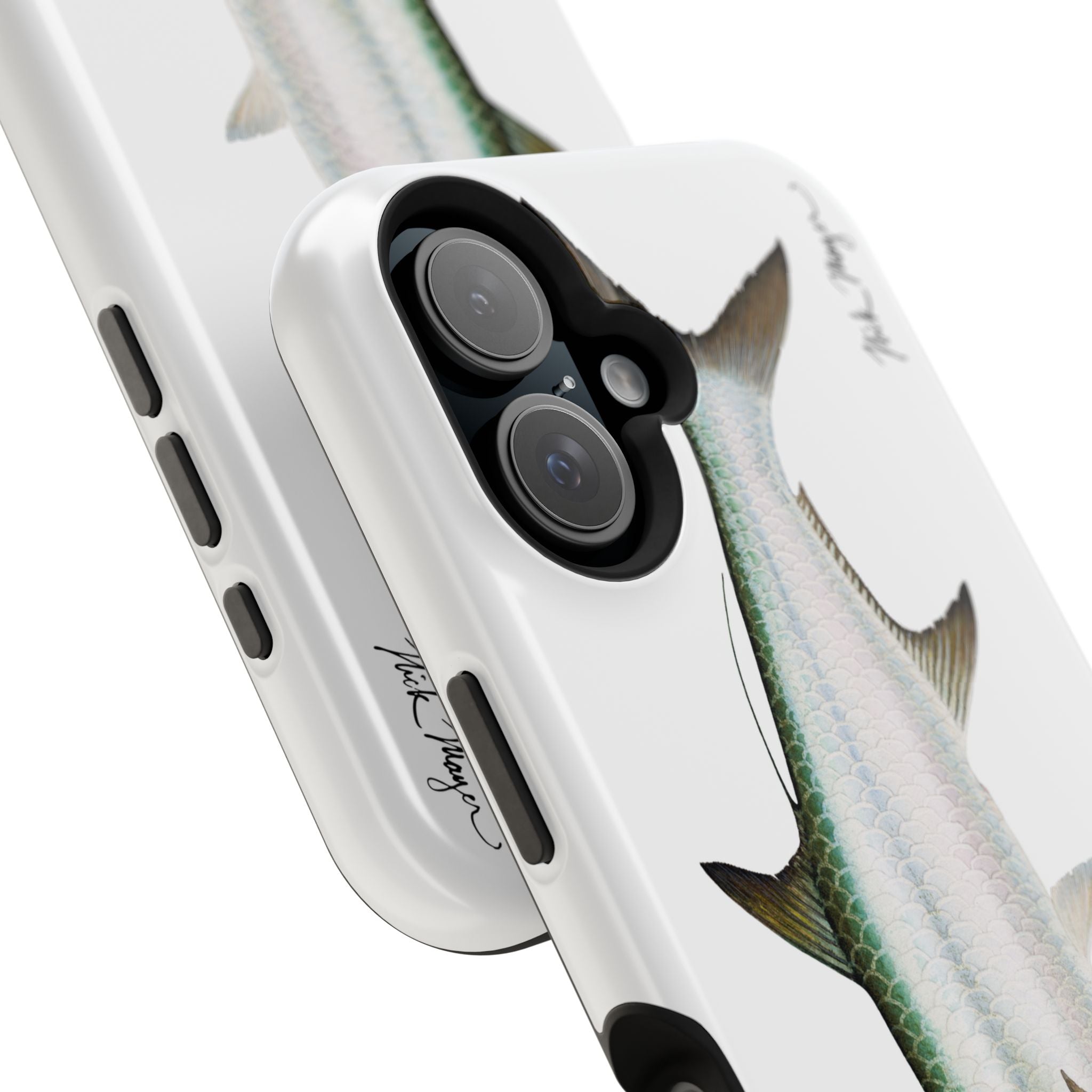 Tarpon MagSafe White iPhone Case