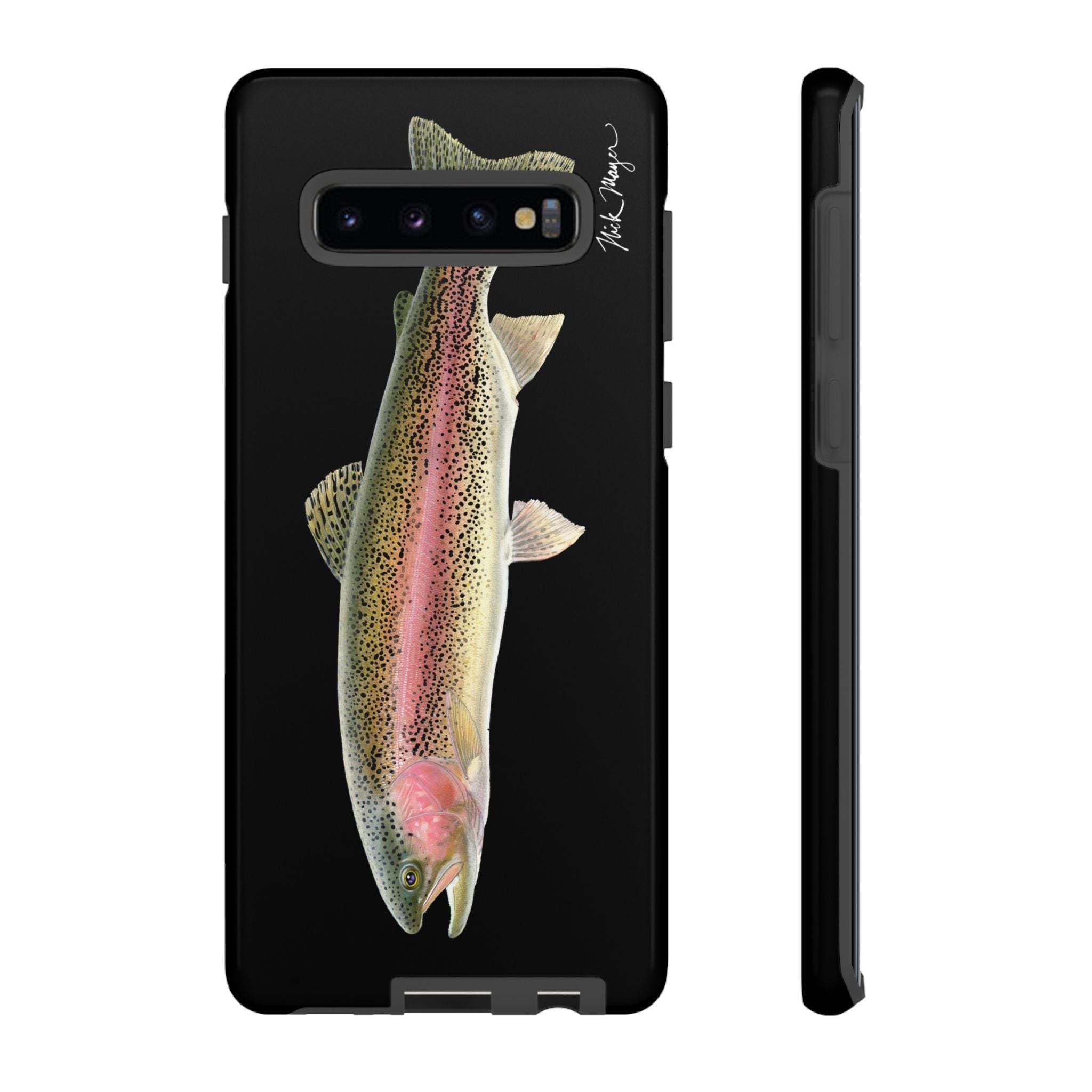 Rainbow Trout Black Phone Case (Samsung)