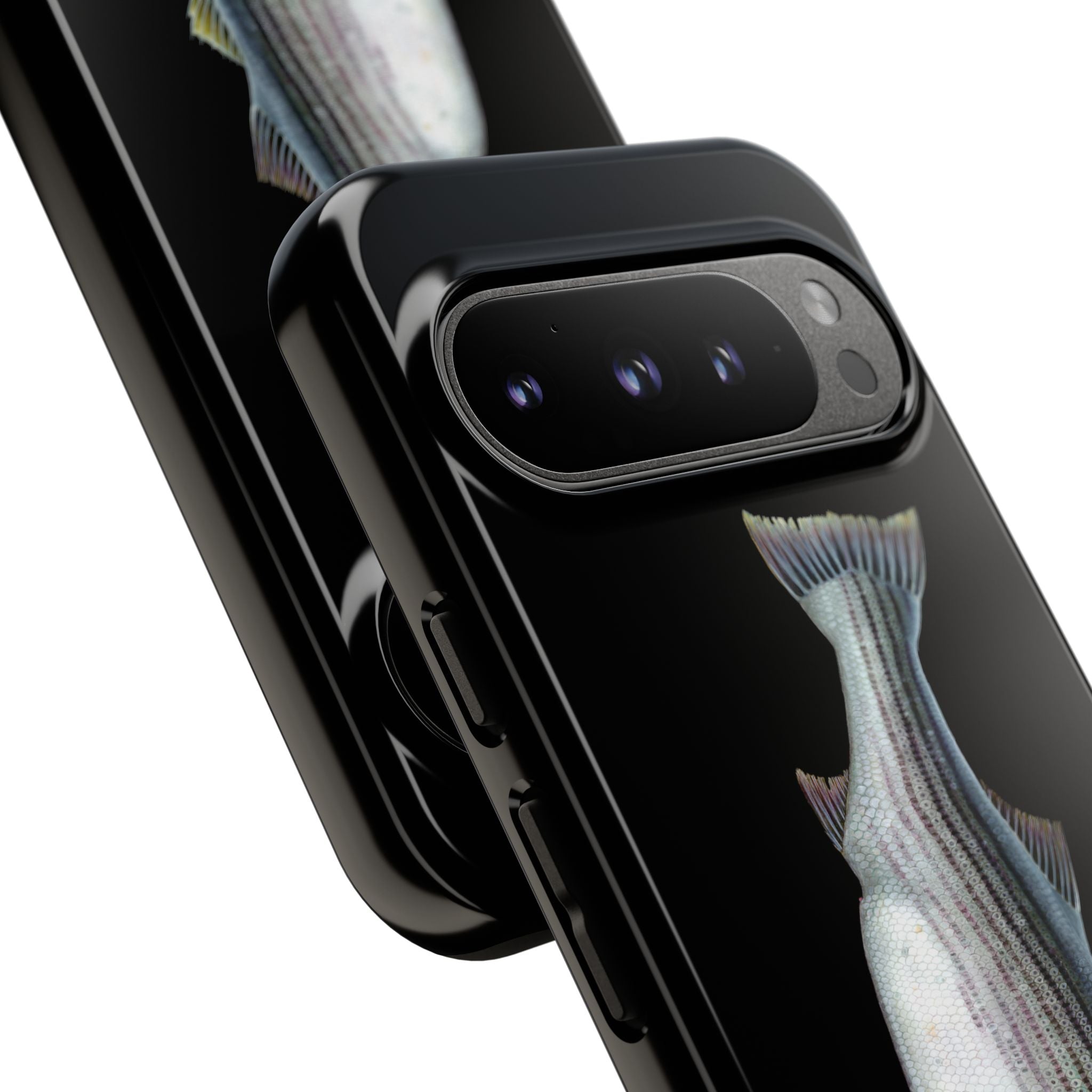 Cow Striper Phone Case (Samsung) - black