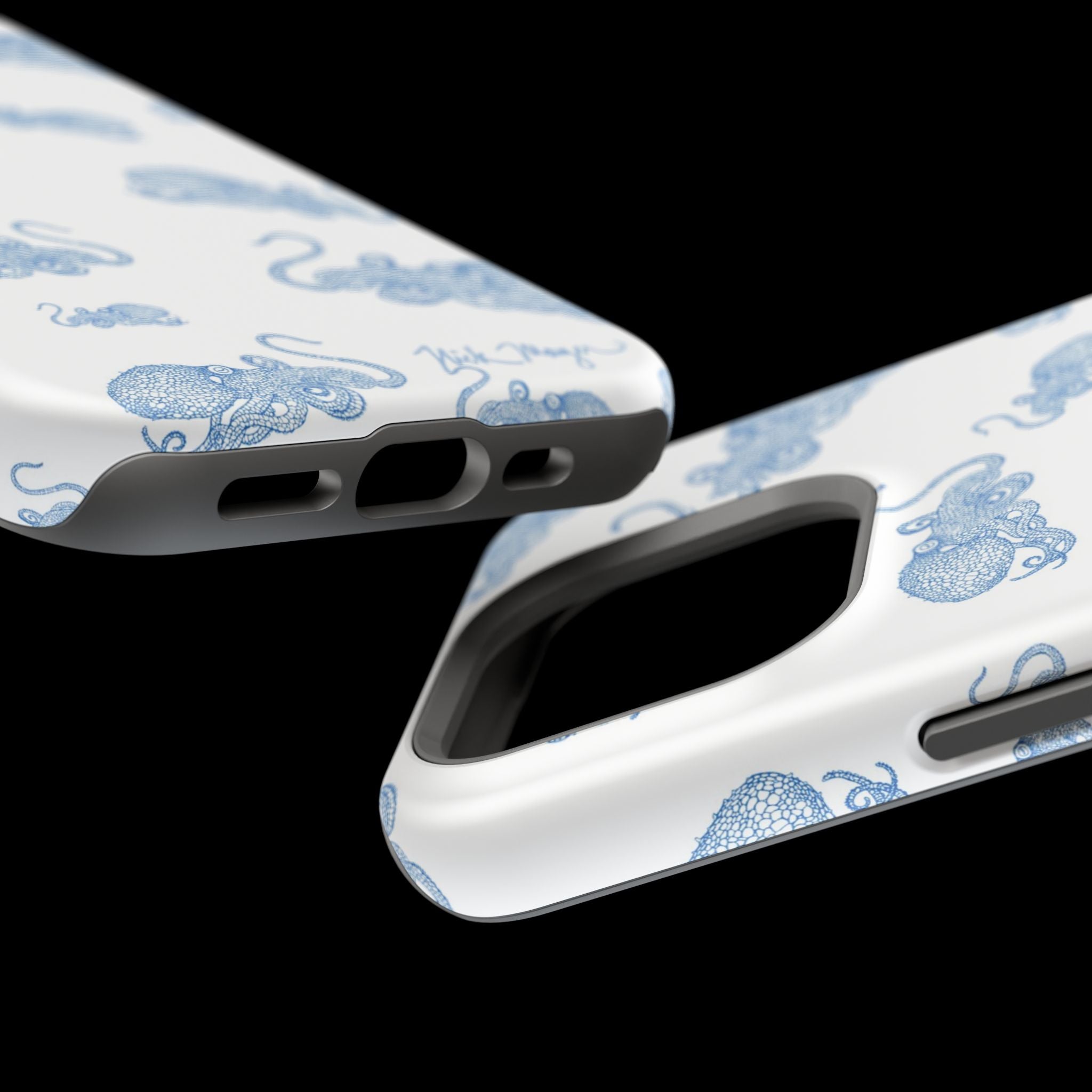 Blue Octopus 2 MagSafe iPhone Case
