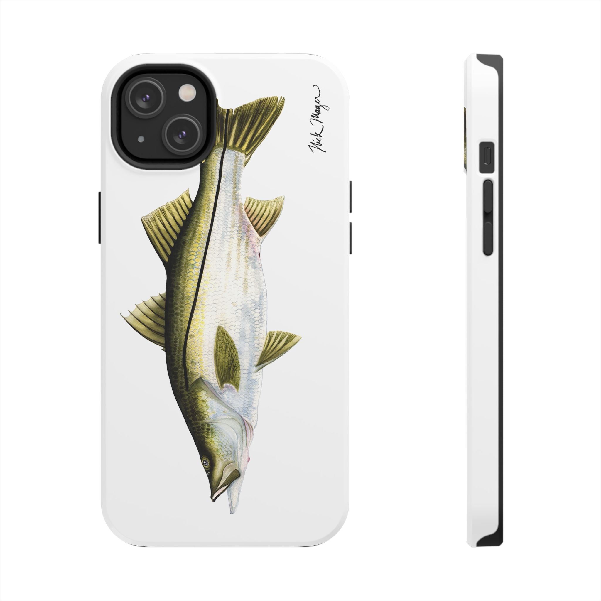 Snook White Phone Case (iPhone)