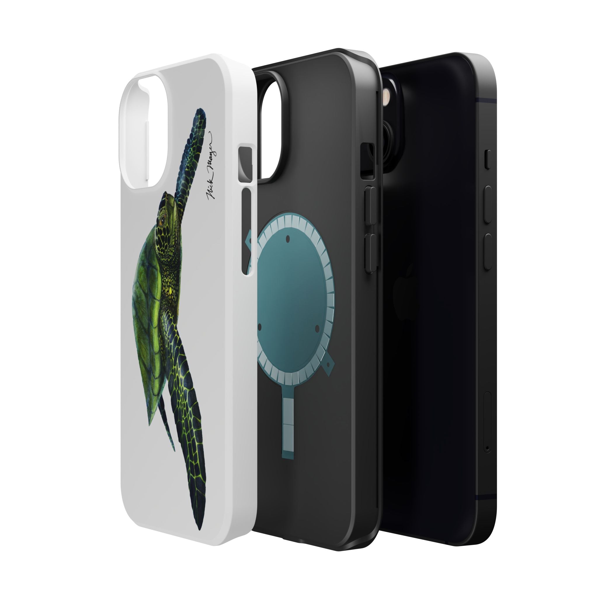 Green Sea Turtle MagSafe iPhone Case