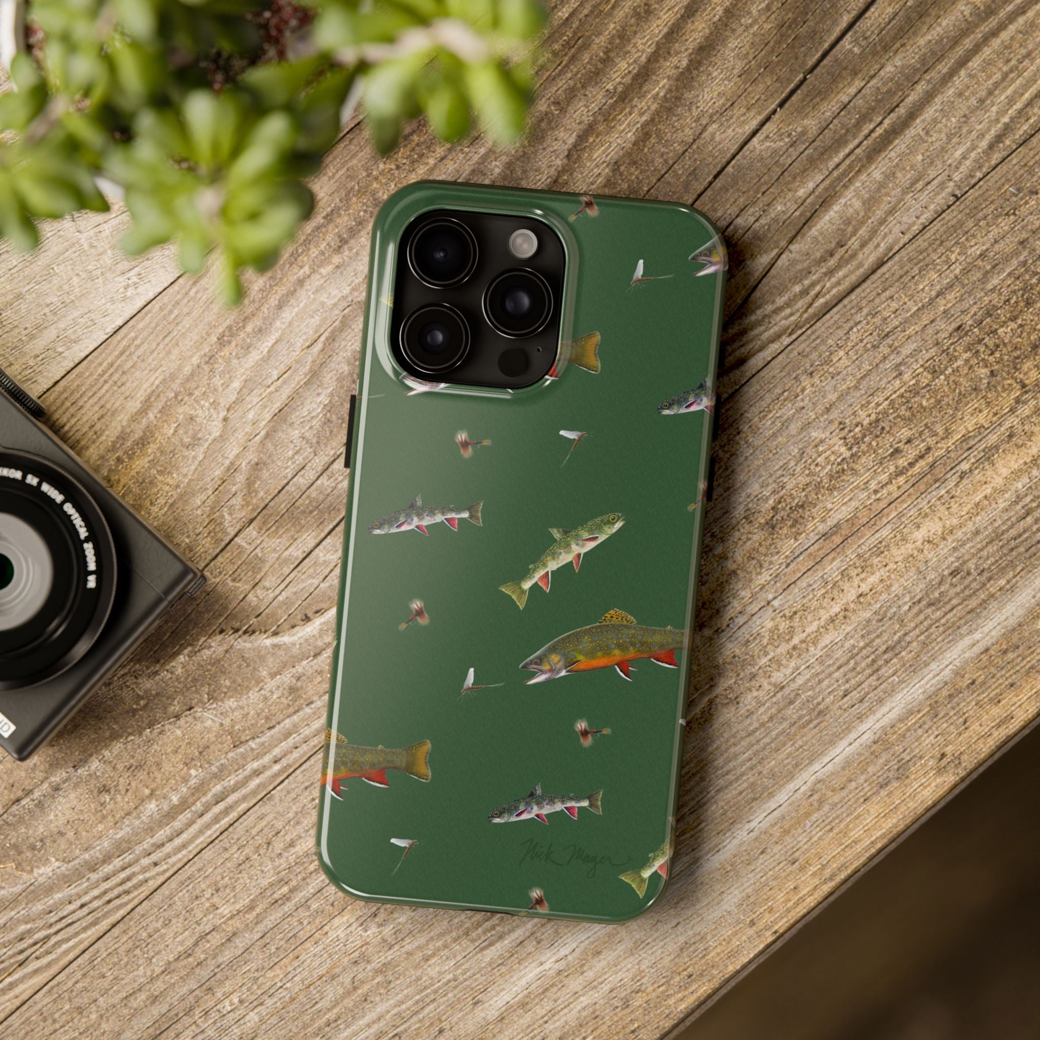 Trout and Flies Phone Case (iPhone)