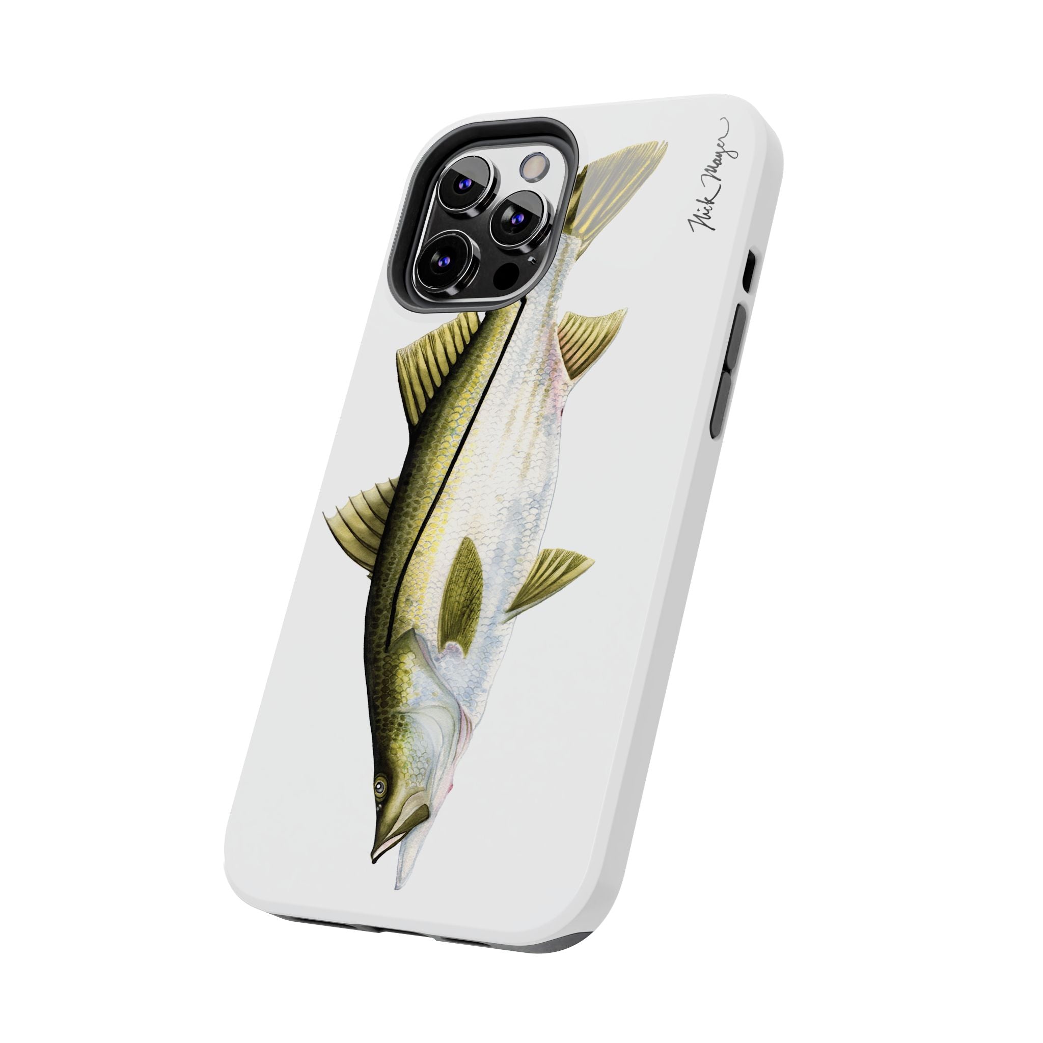 Snook White Phone Case (iPhone)
