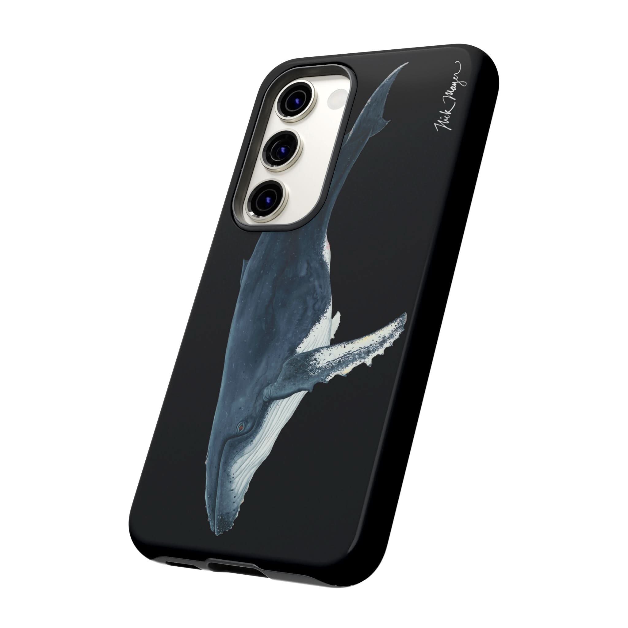 Humpback Black Phone Case (iPhone 16 & Samsung)