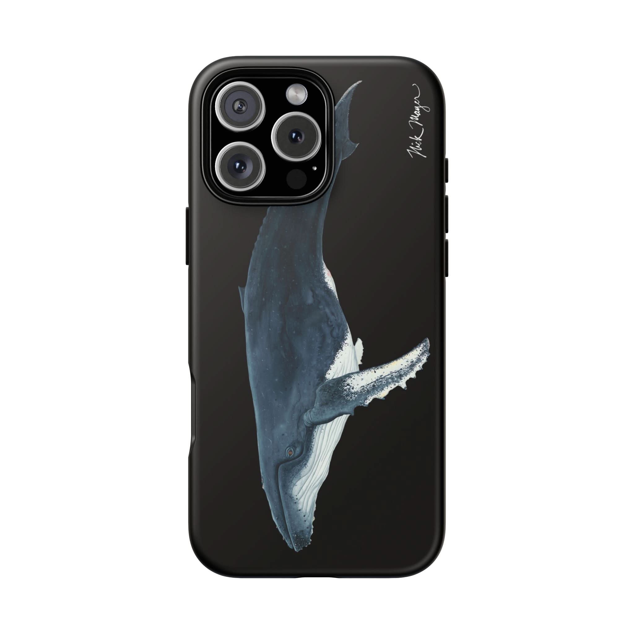 Humpback Black Phone Case (iPhone 16 & Samsung)
