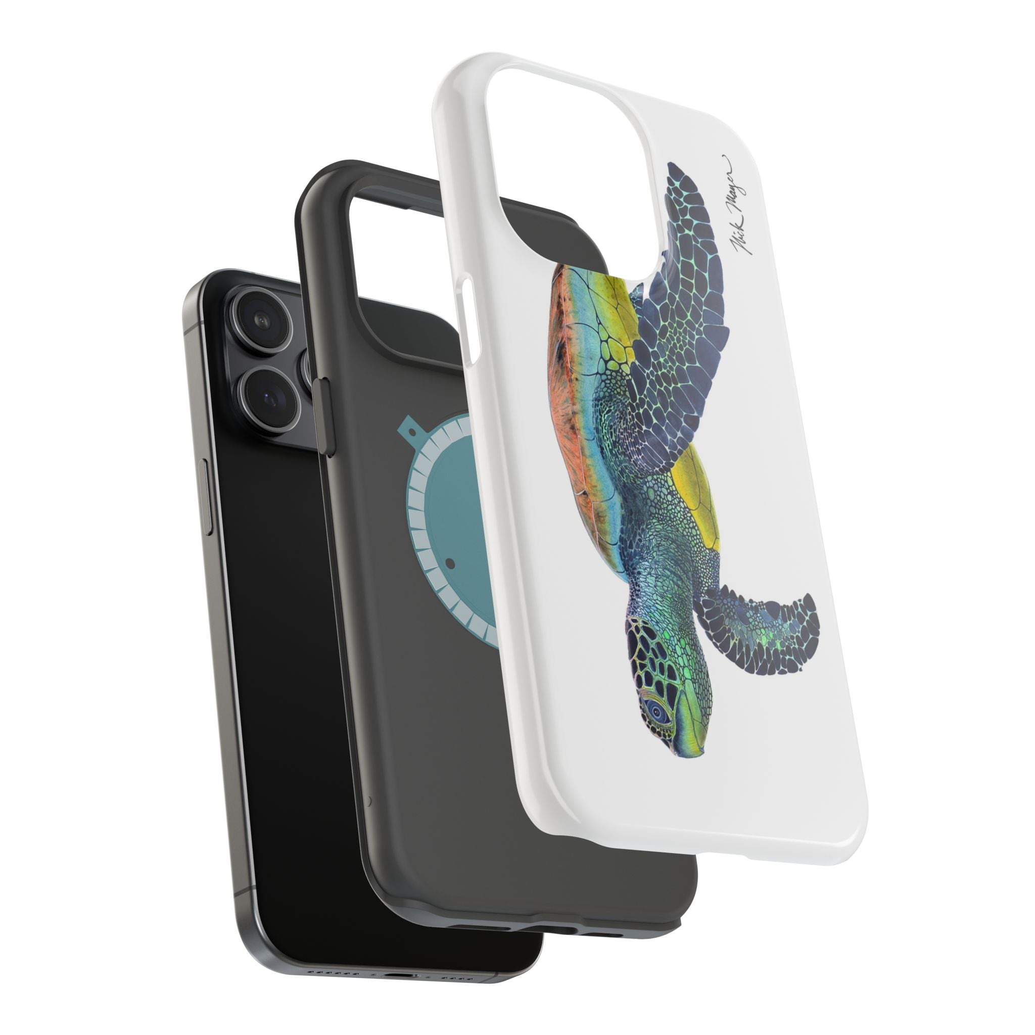 Green Sea Turtle II MagSafe iPhone Case
