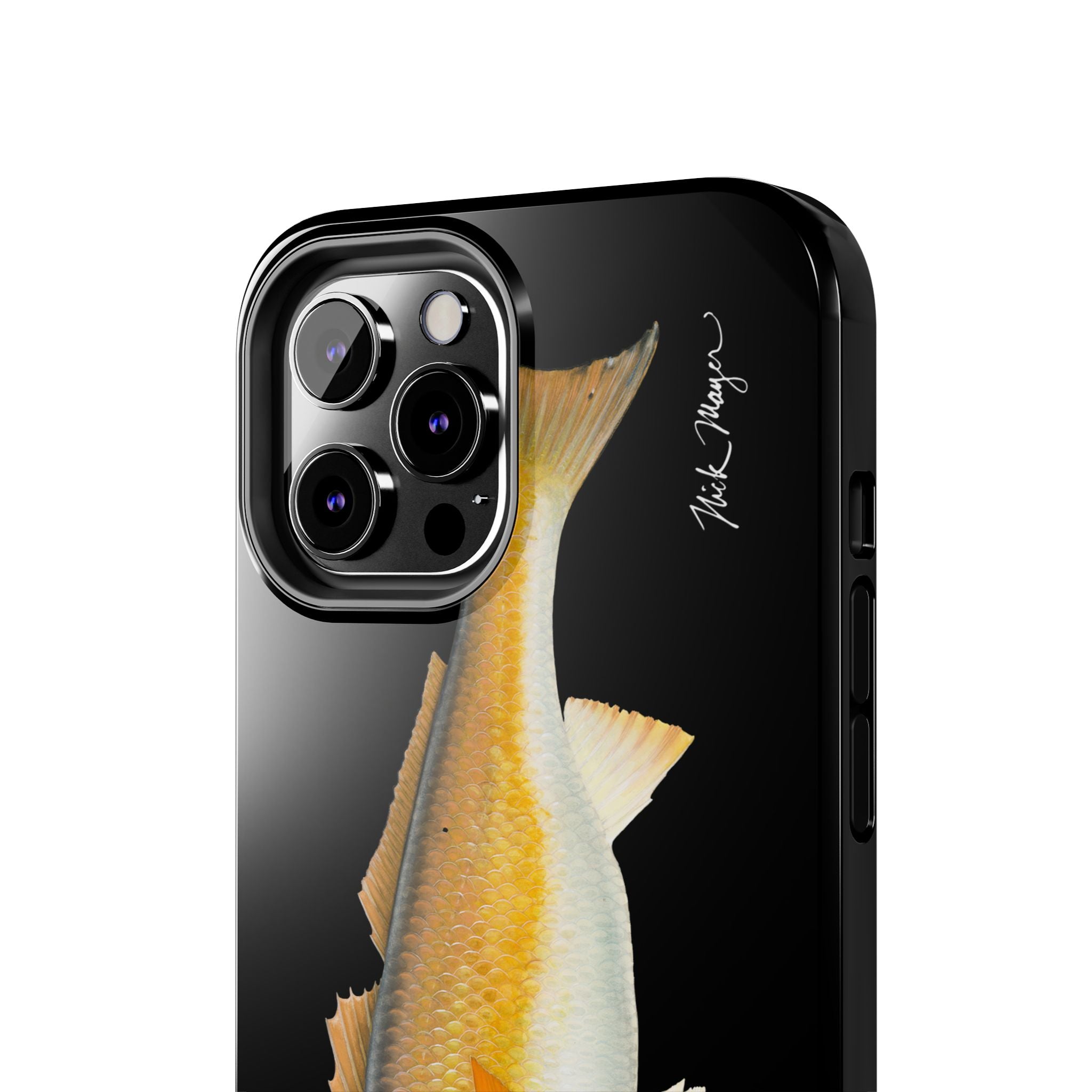 Bull Redfish Black Phone Case (iPhone)