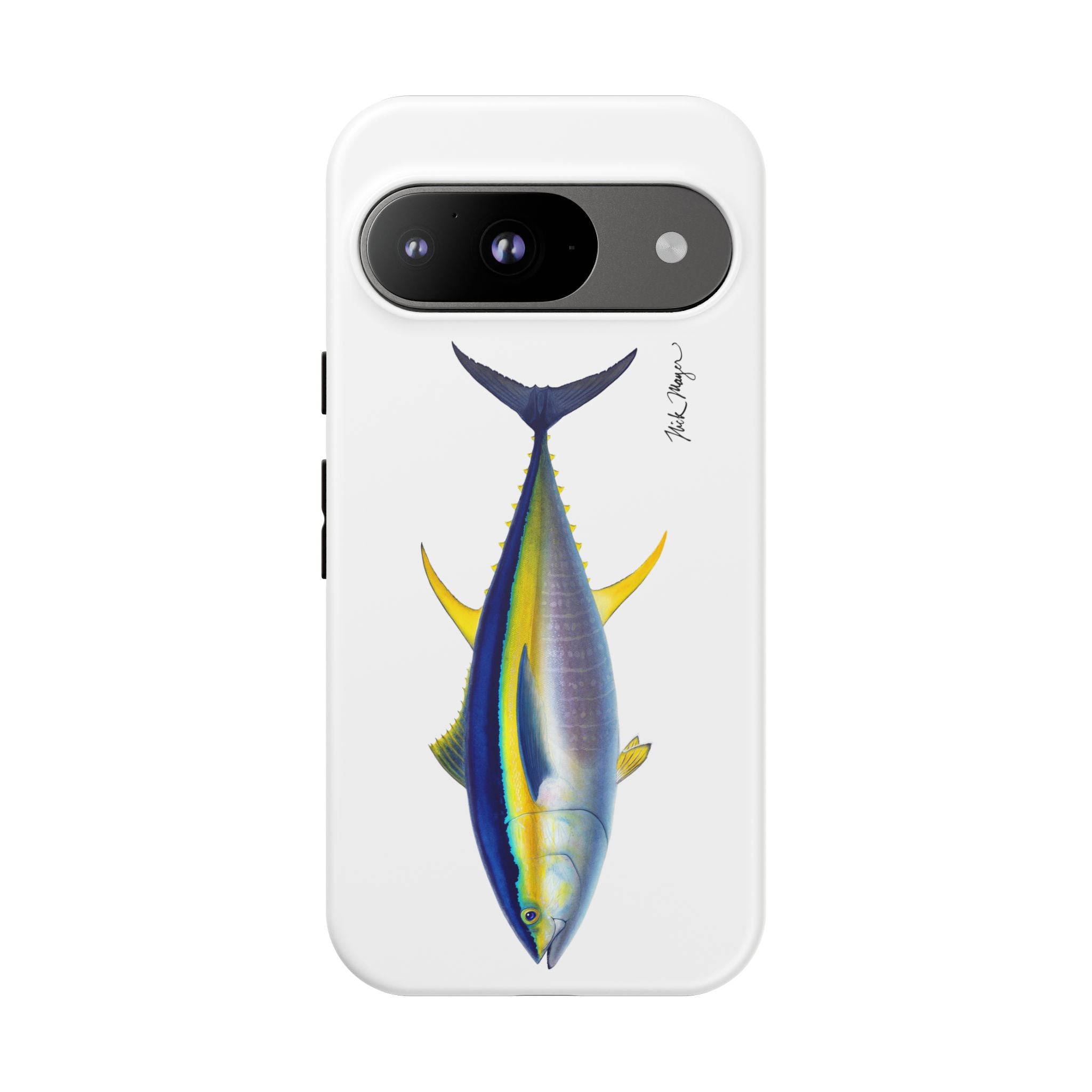 Yellowfin Tuna White Phone Case (Samsung)