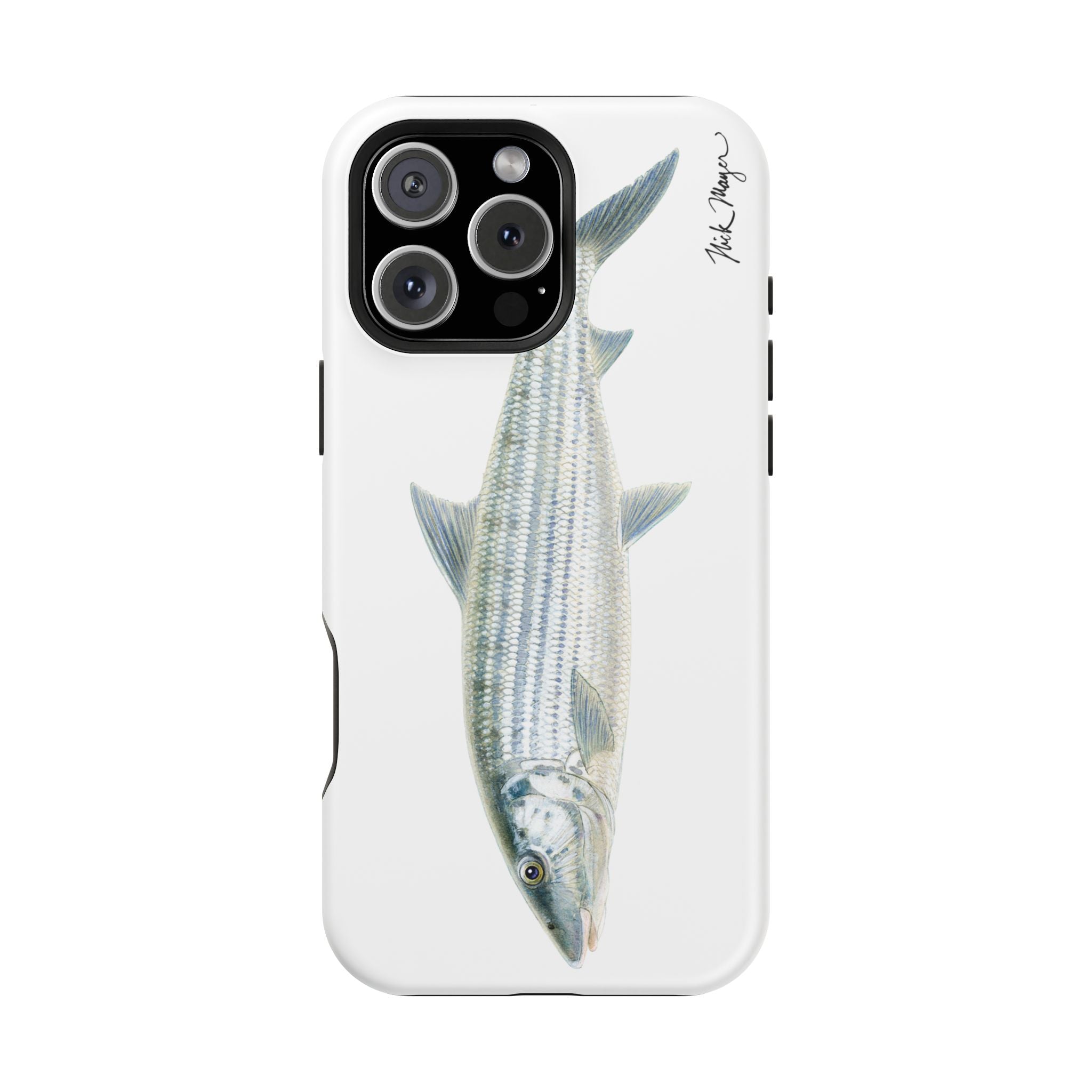 Bonefish MagSafe White iPhone Case