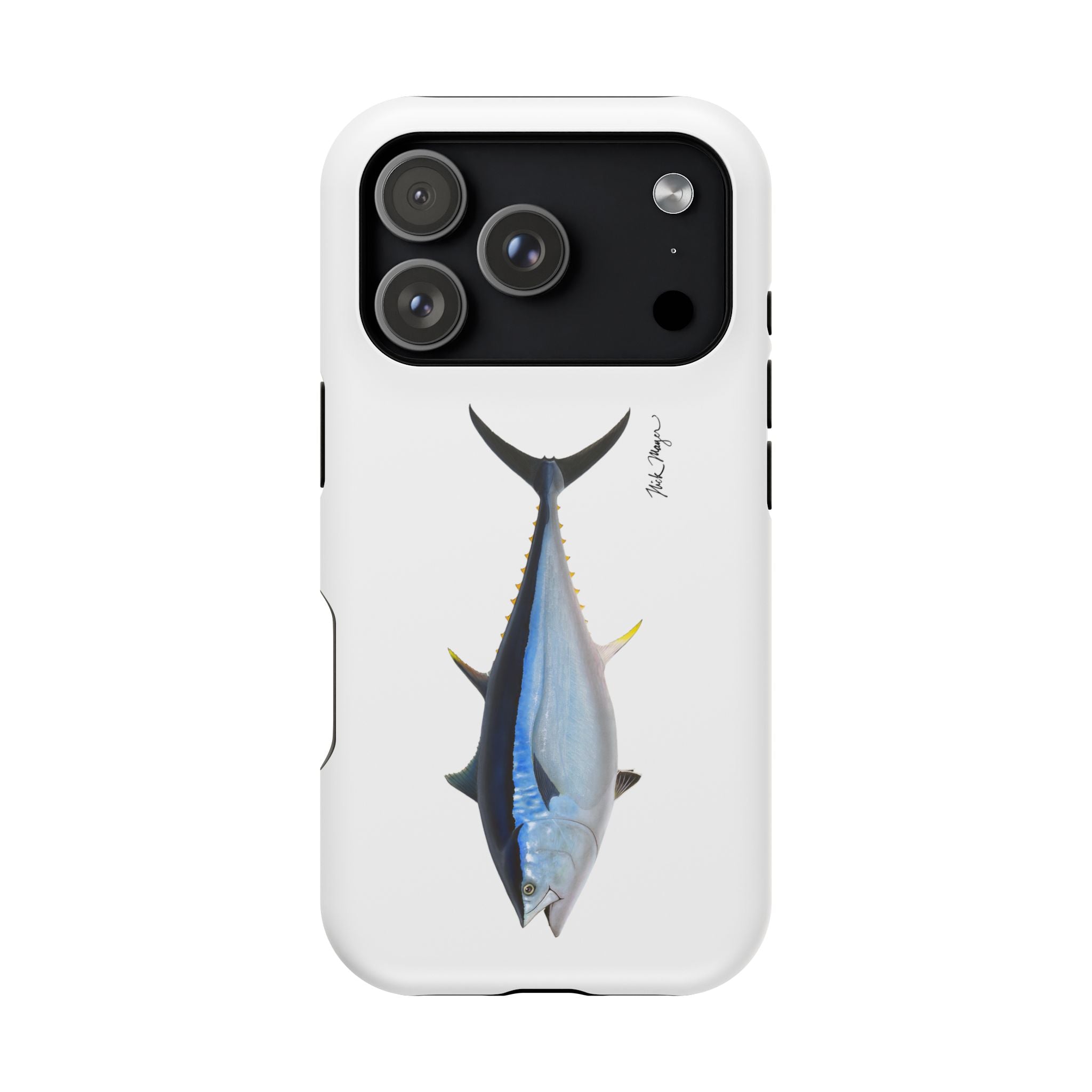 Giant Bluefin II MagSafe White iPhone Case