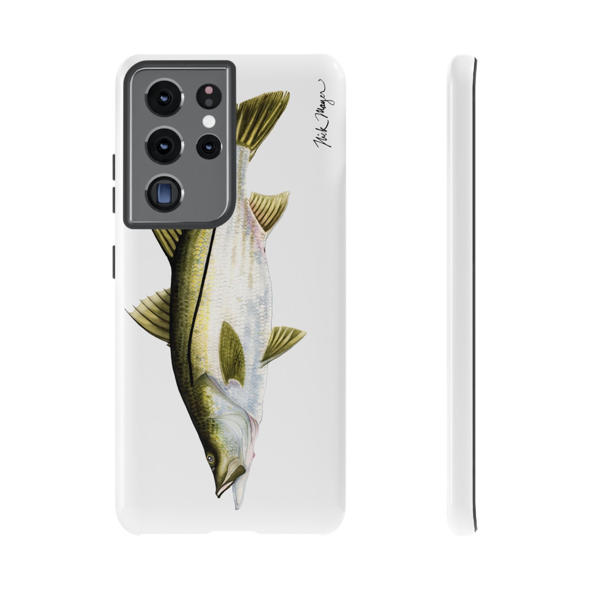 Snook White Phone Case (Samsung)