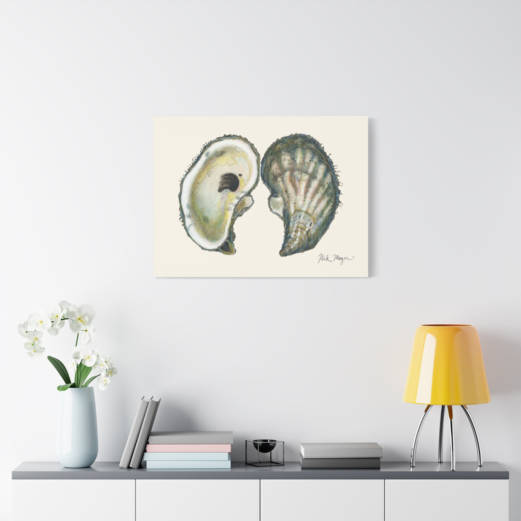 Atlantic Oysters I Canvas Print