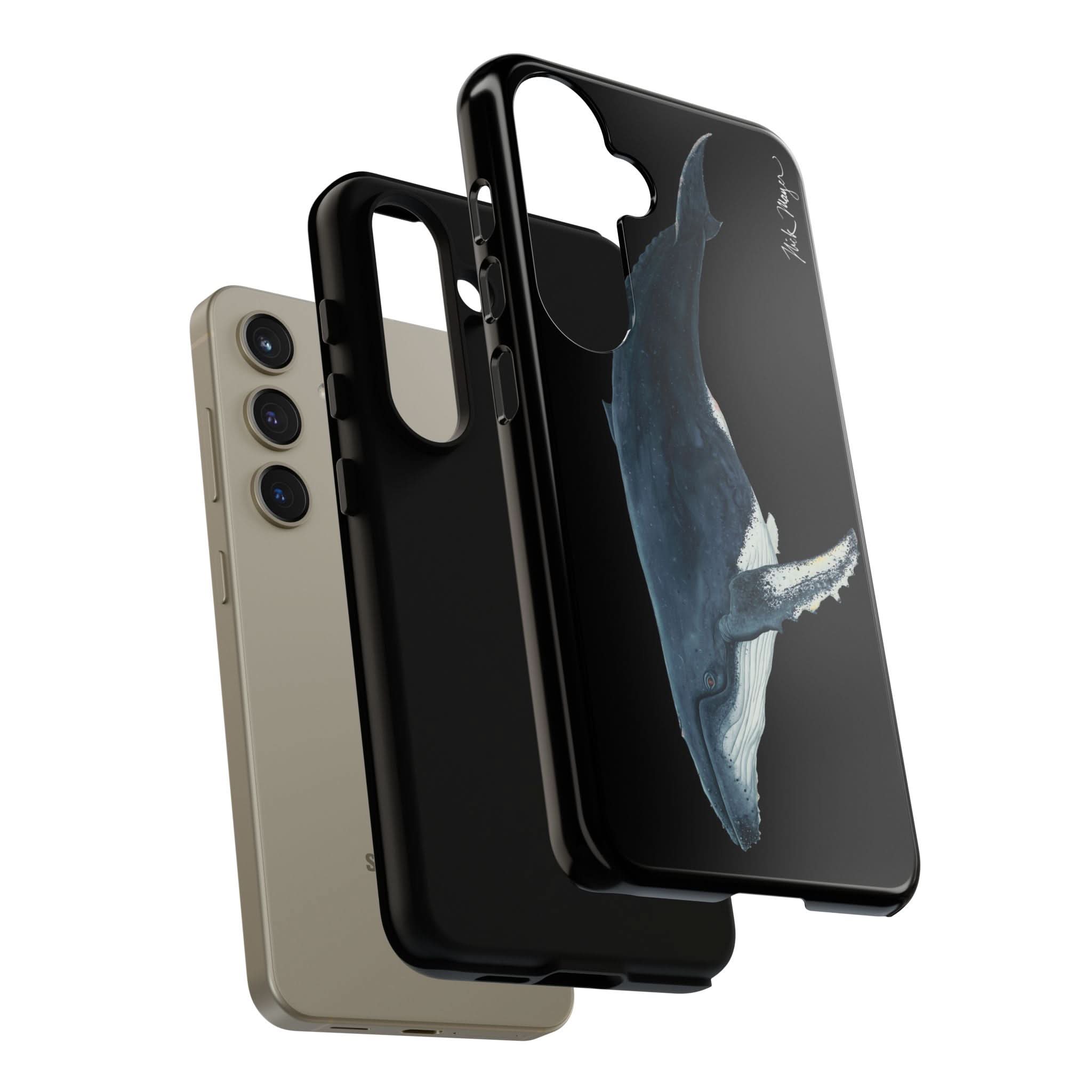 Humpback Black Phone Case (iPhone 16 & Samsung)