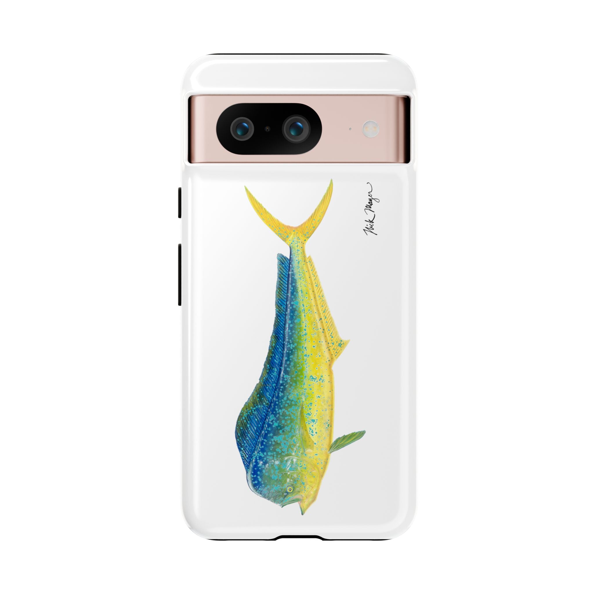 Bull Mahi White Phone Case (Samsung)