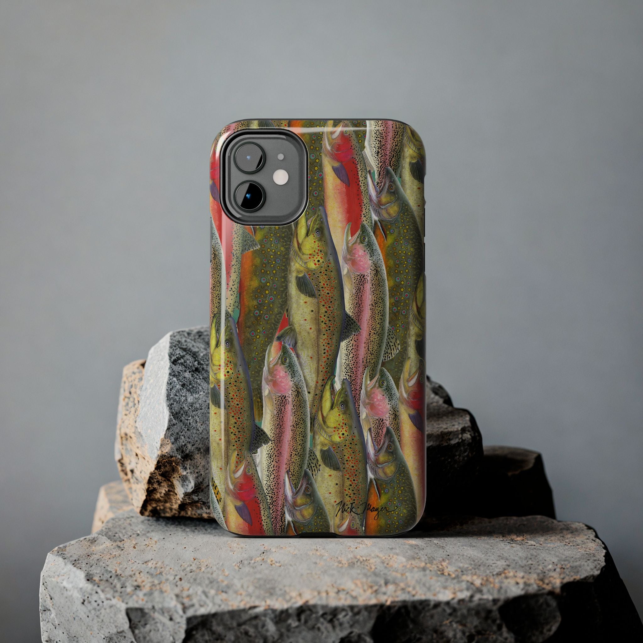 Trout Angler Phone Case (iPhone)