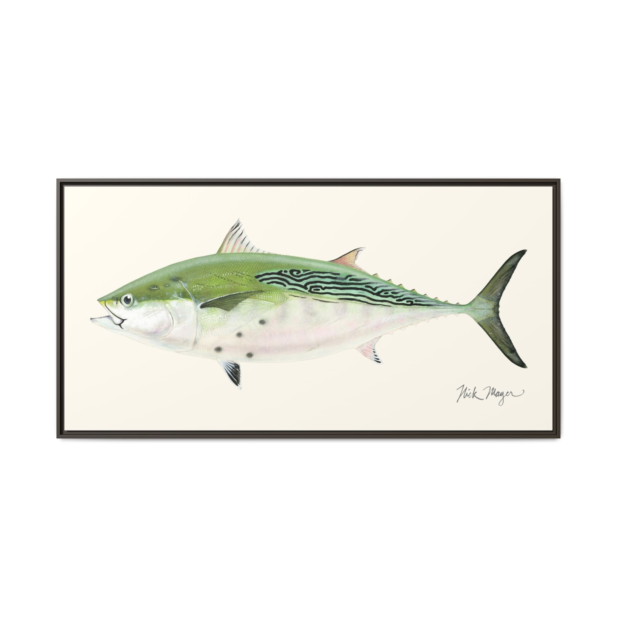 Albie Framed Canvas Print