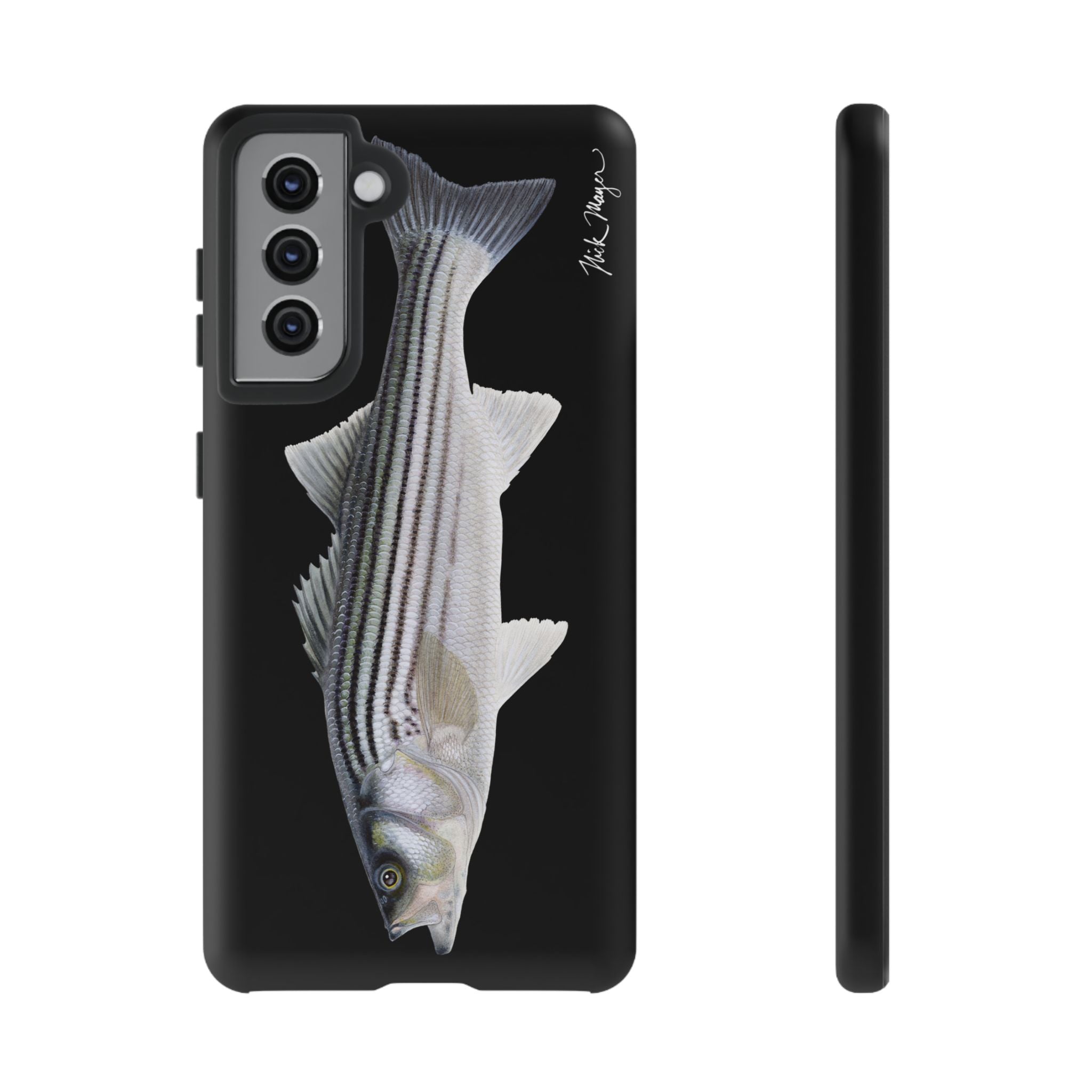 Schoolie Striper Black Phone Case (Samsung)
