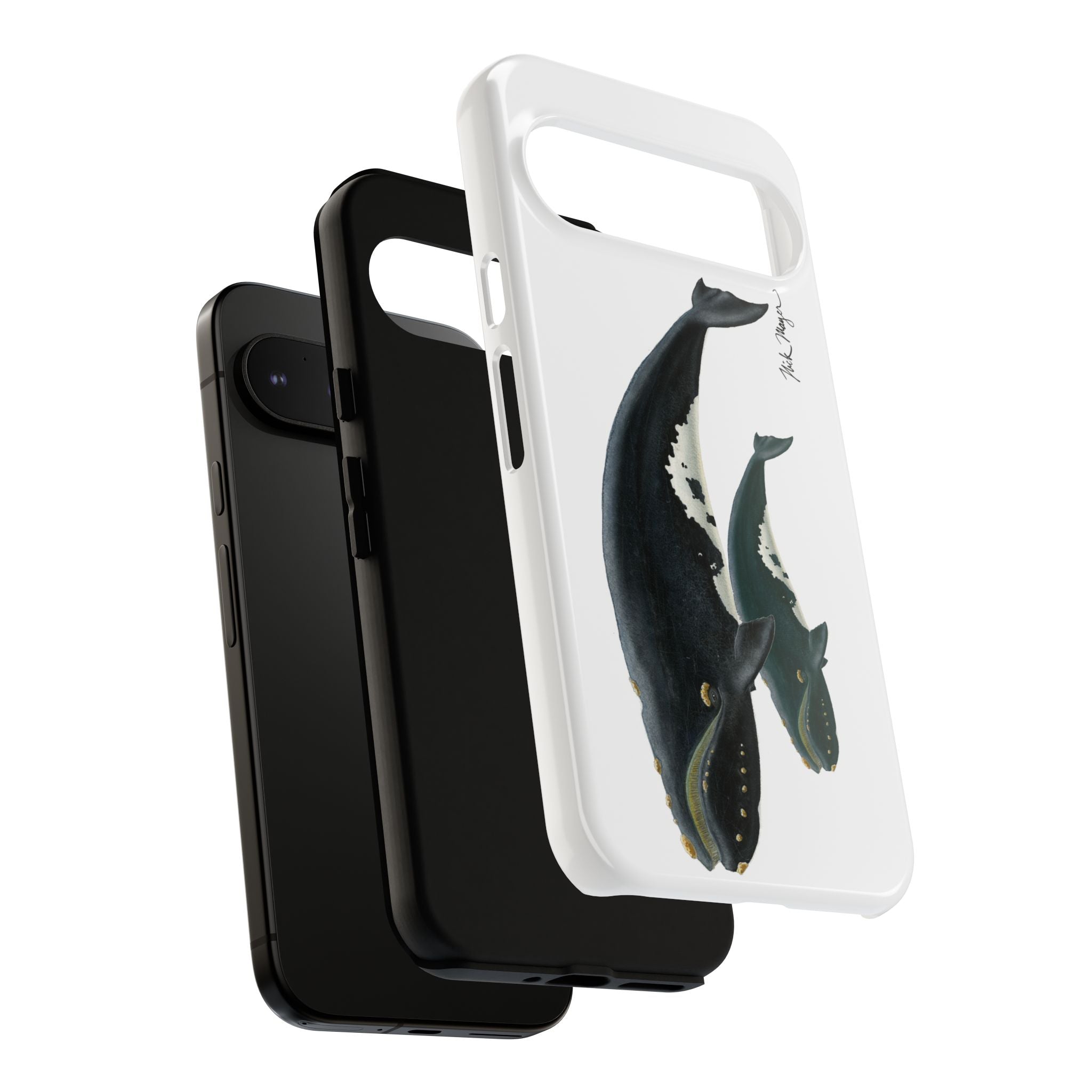 Mother & Calf Right Whale Phone Case (Samsung)