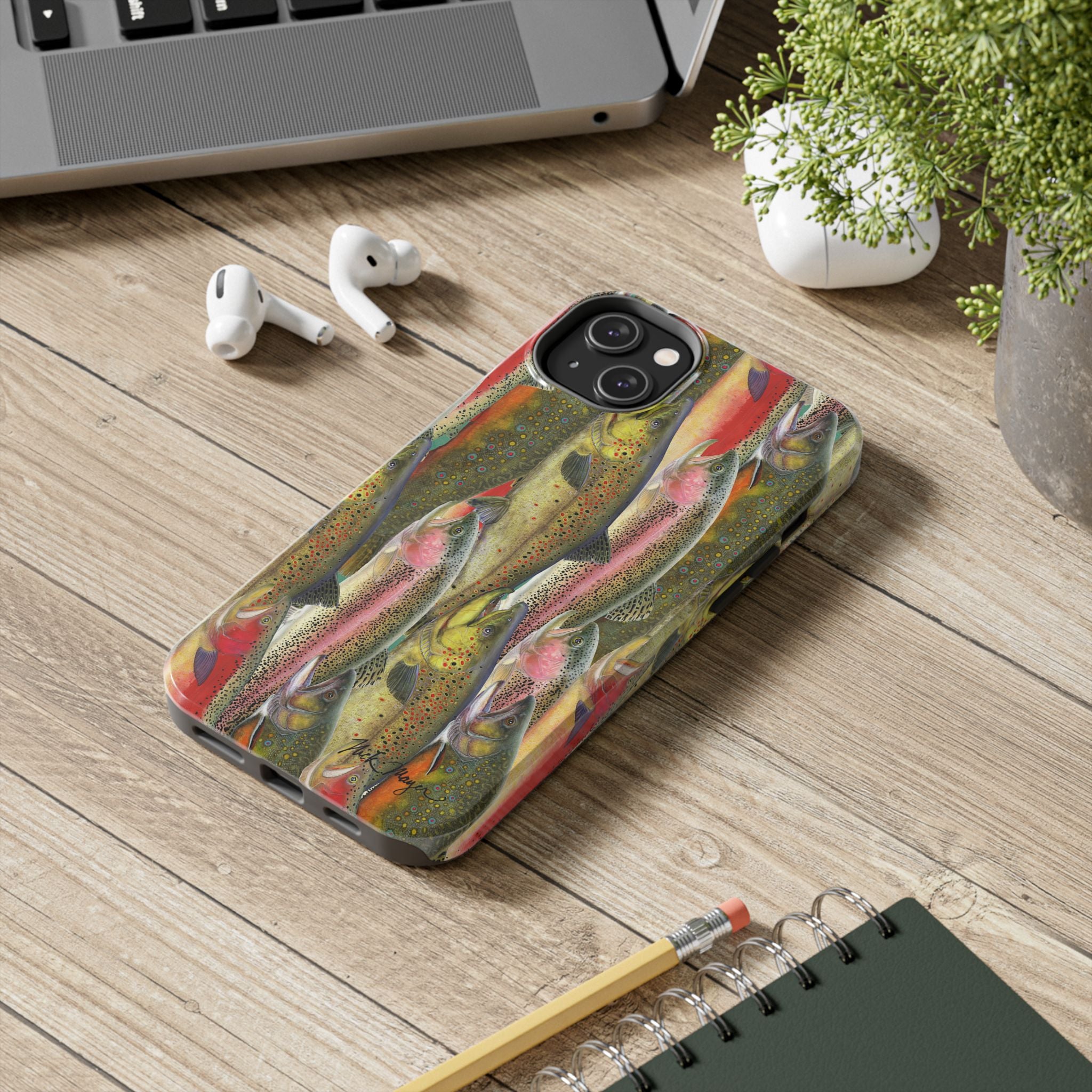 Trout Angler Phone Case (iPhone)