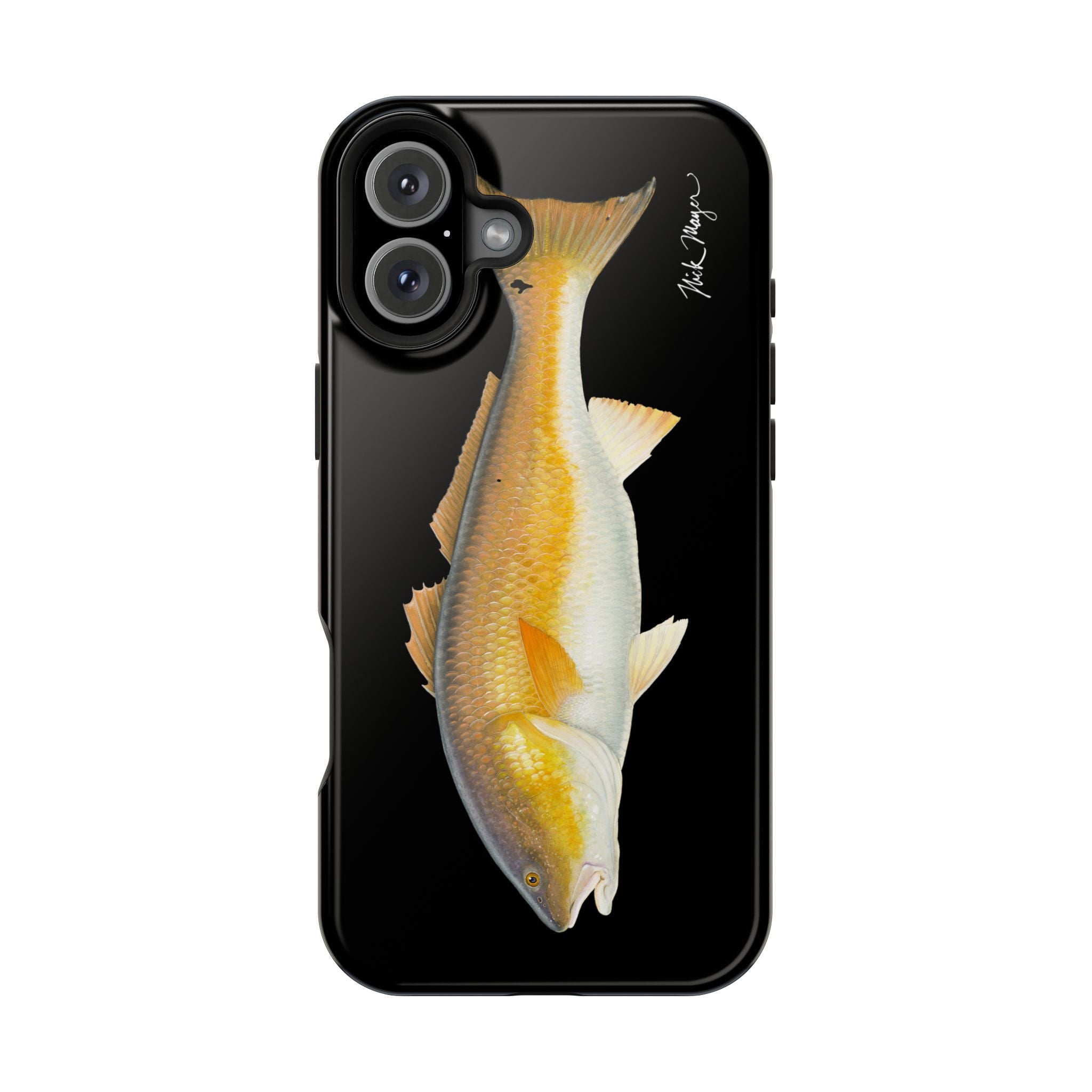 Bull Redfish MagSafe Black iPhone Case